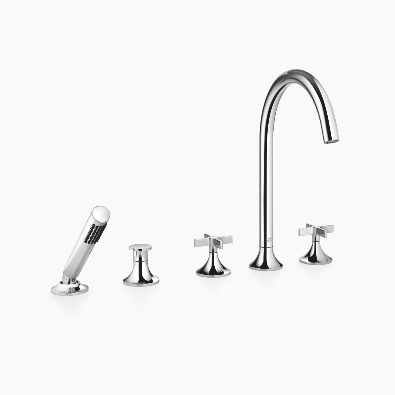 Display product VAIA - Five-hole bath mixer for deck mounting with diverter from manufacturer Dornbracht
