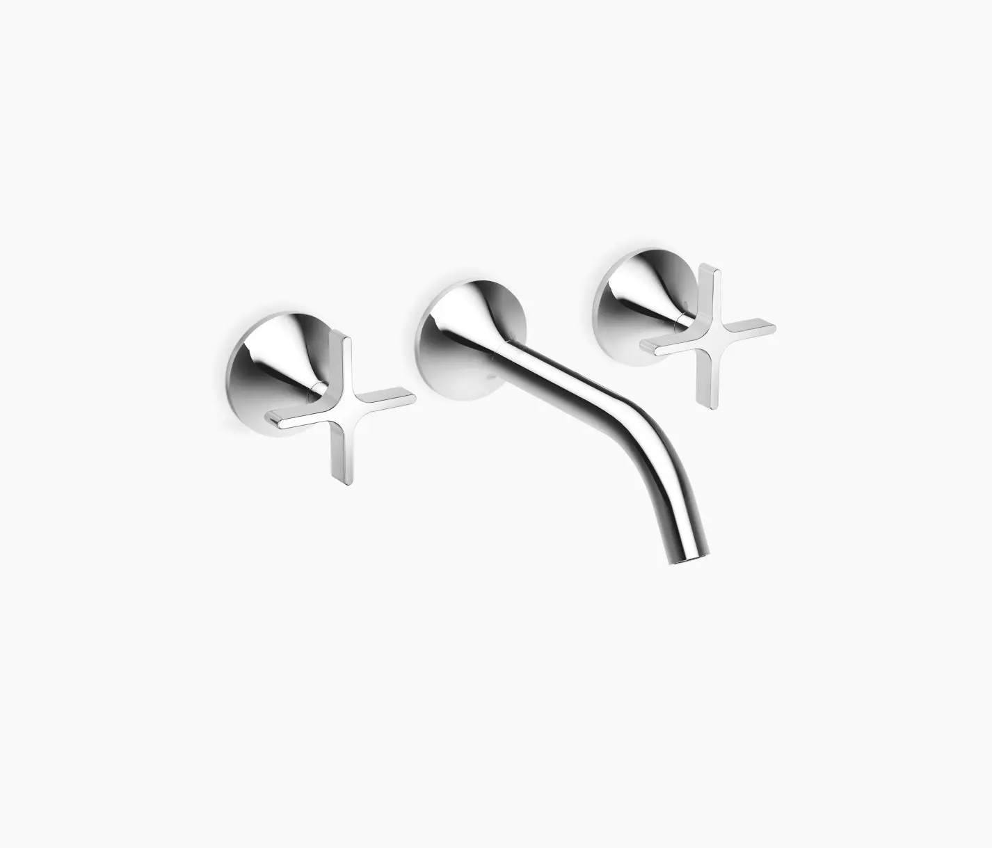 Dornbracht - VAIA - Wall-mounted basin mixer without pop-up waste