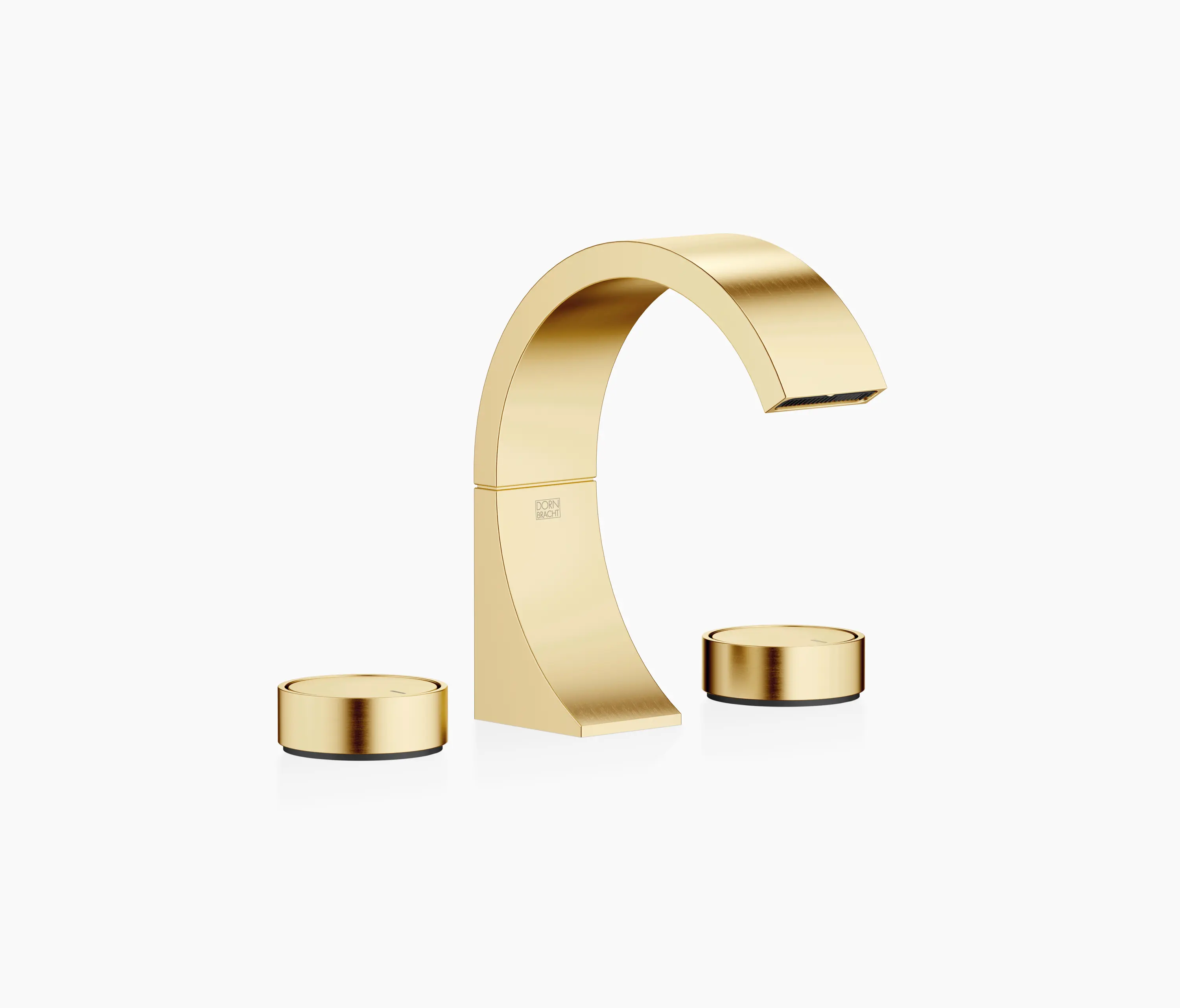 Dornbracht - CYO - Waschtisch-Dreilochbatterie mit Ablaufgarnitur - messing gebürstet