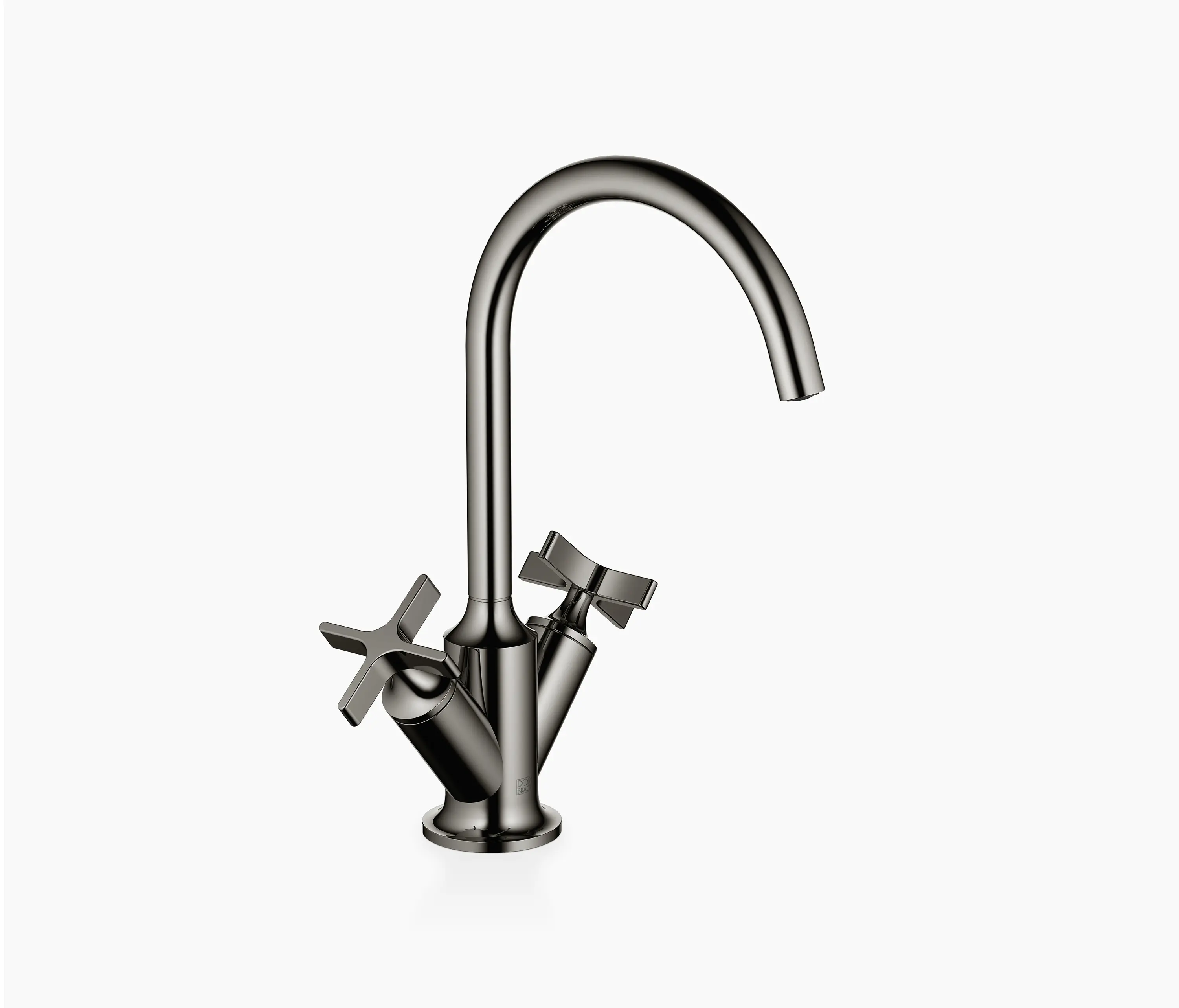 Dornbracht - VAIA - Single-hole basin mixer with pop-up waste - Dark Chrome