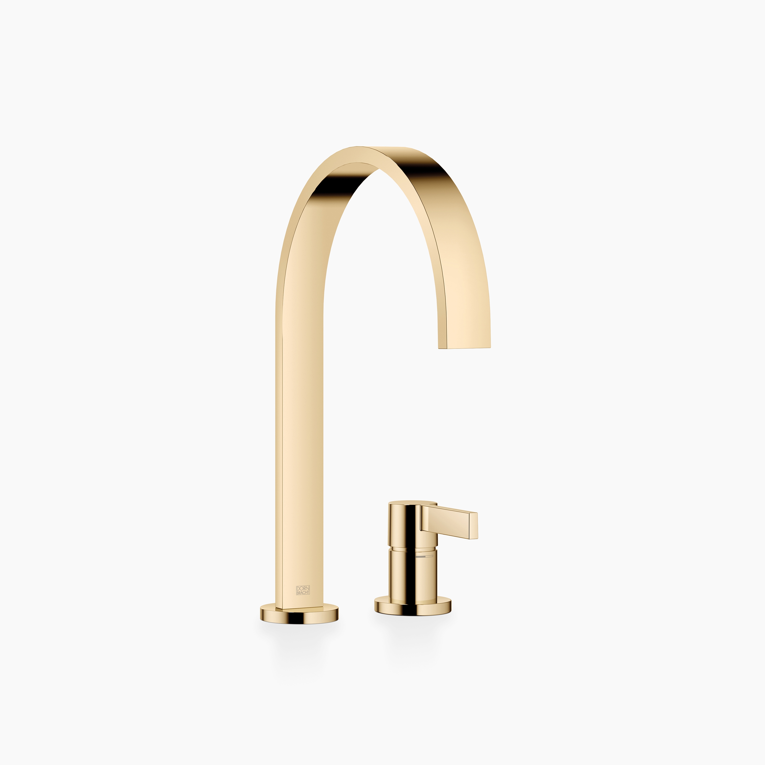 MEM - Two-hole mixer with individual rosettes - Durabrass (23kt Gold)