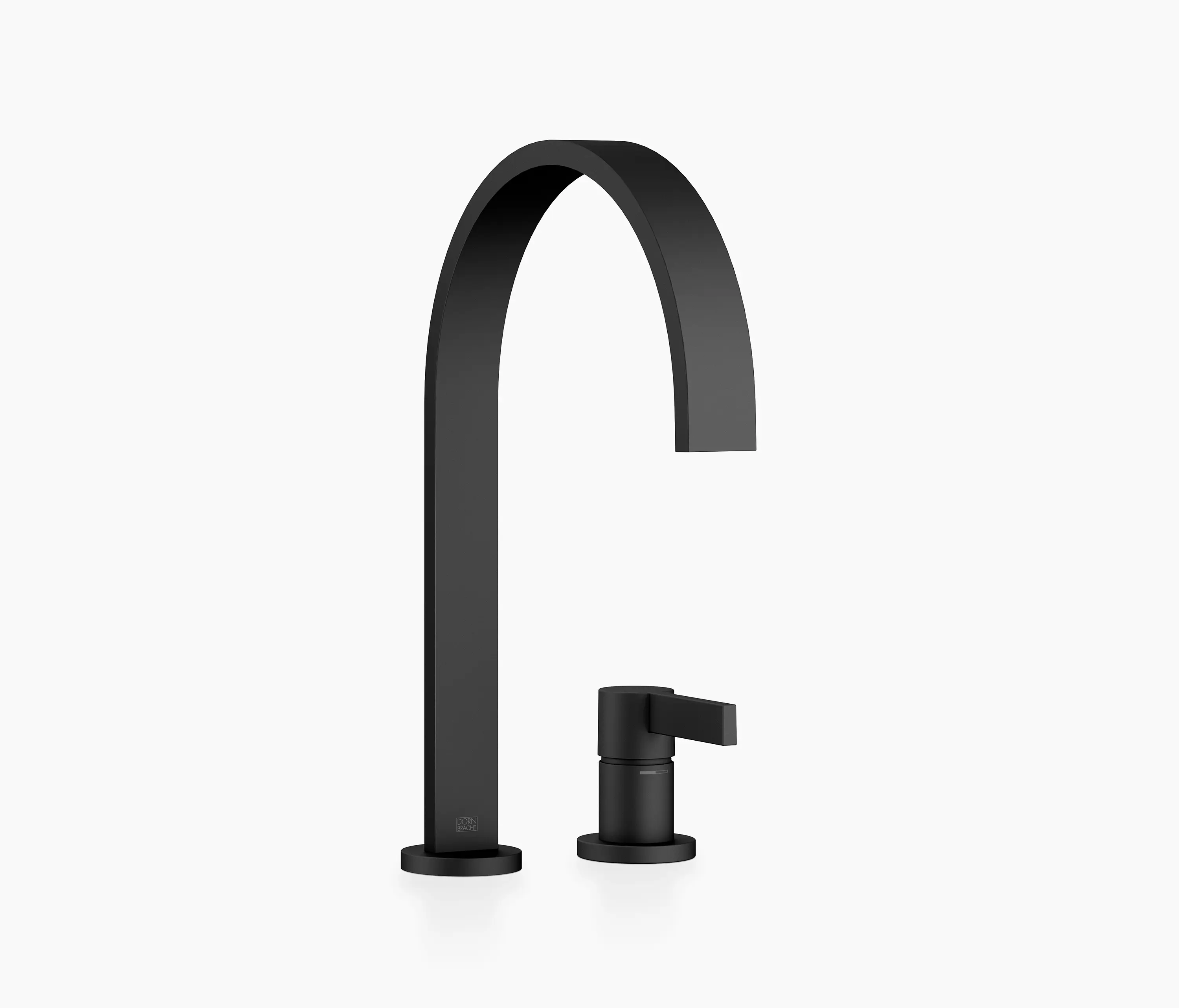 Dornbracht - MEM - Two-hole mixer with individual rosettes - Matte Black