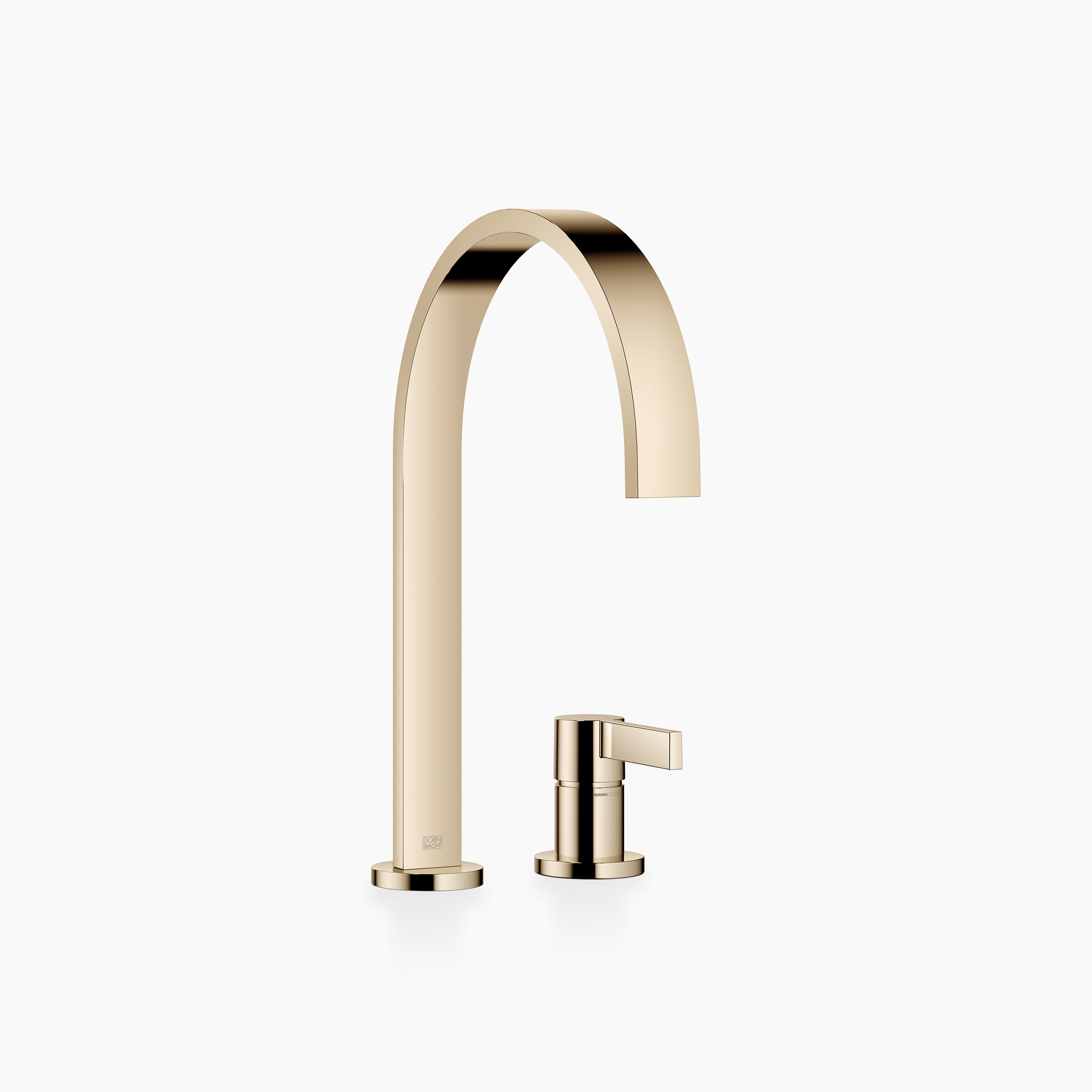 MEM - Two-hole mixer with individual rosettes - Champagne (22kt Gold)