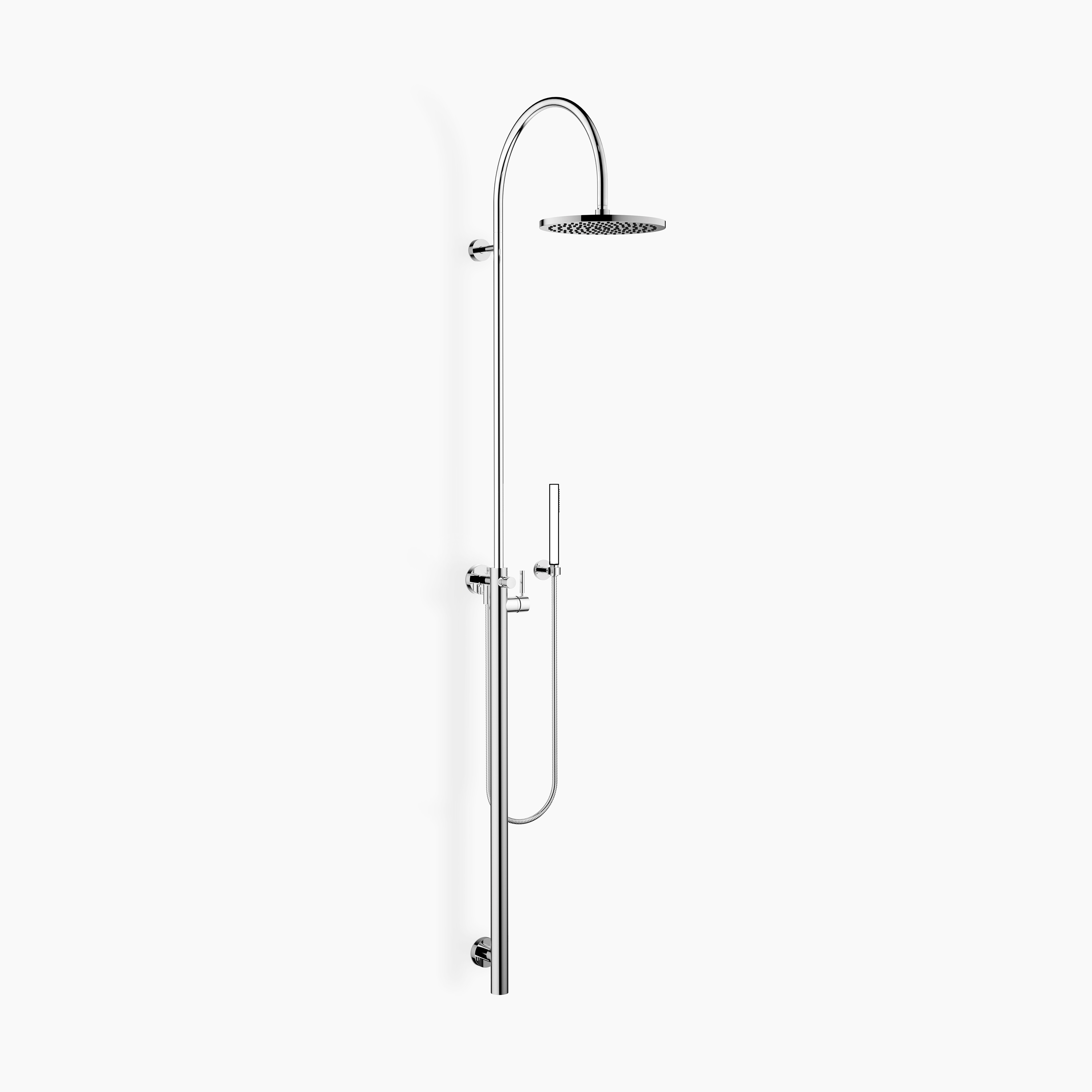 Display product SERIES SPECIFIC - Shower system with single-lever shower mixer without hand shower - Chrome from manufacturer Dornbracht