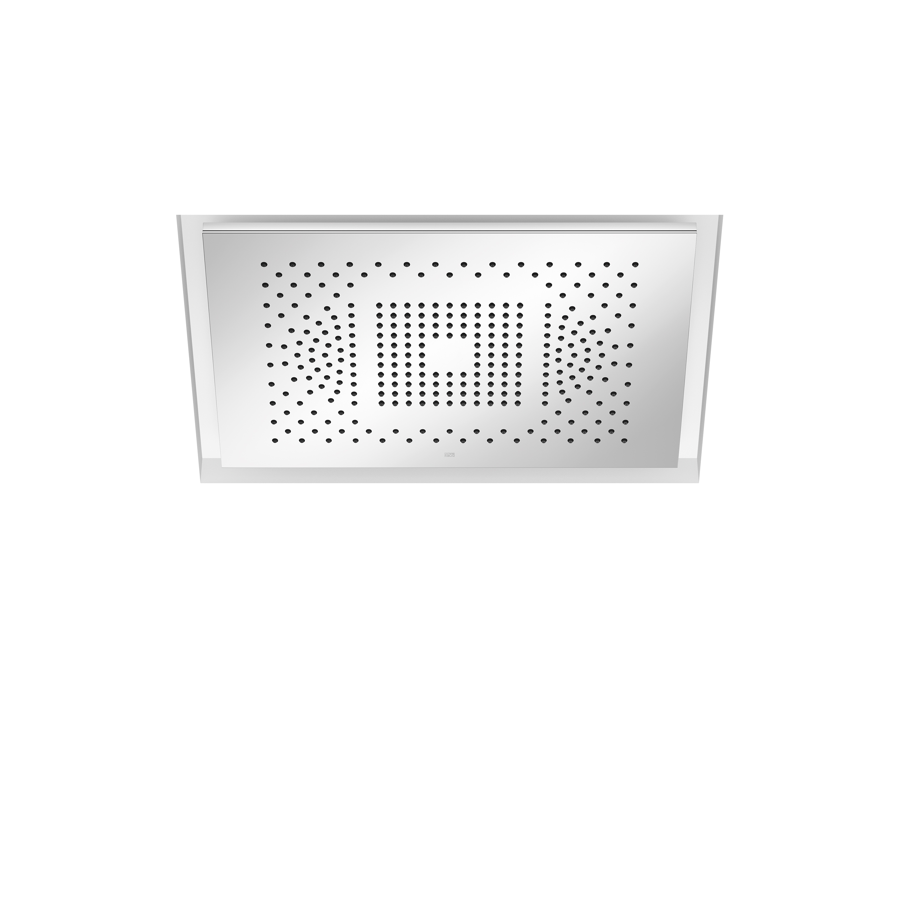 Display product SERIES-VARIOUS - SERENITY SKY Rain panel for recessed ceiling installation with light from manufacturer Dornbracht