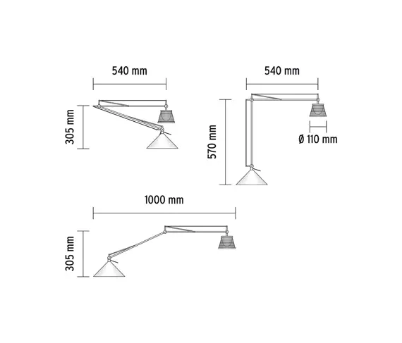 Flos - Archimoon K base
