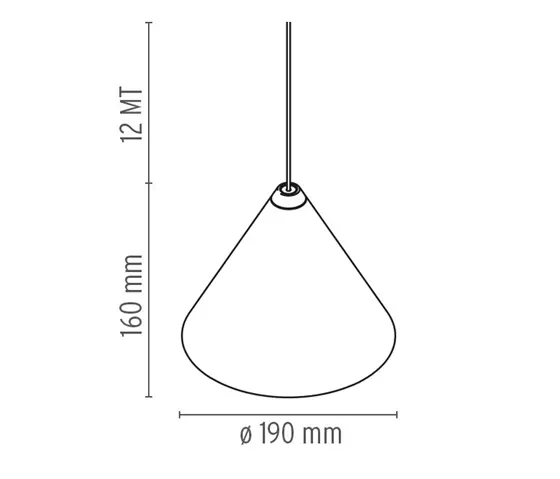Flos - String Light Kegelkopf