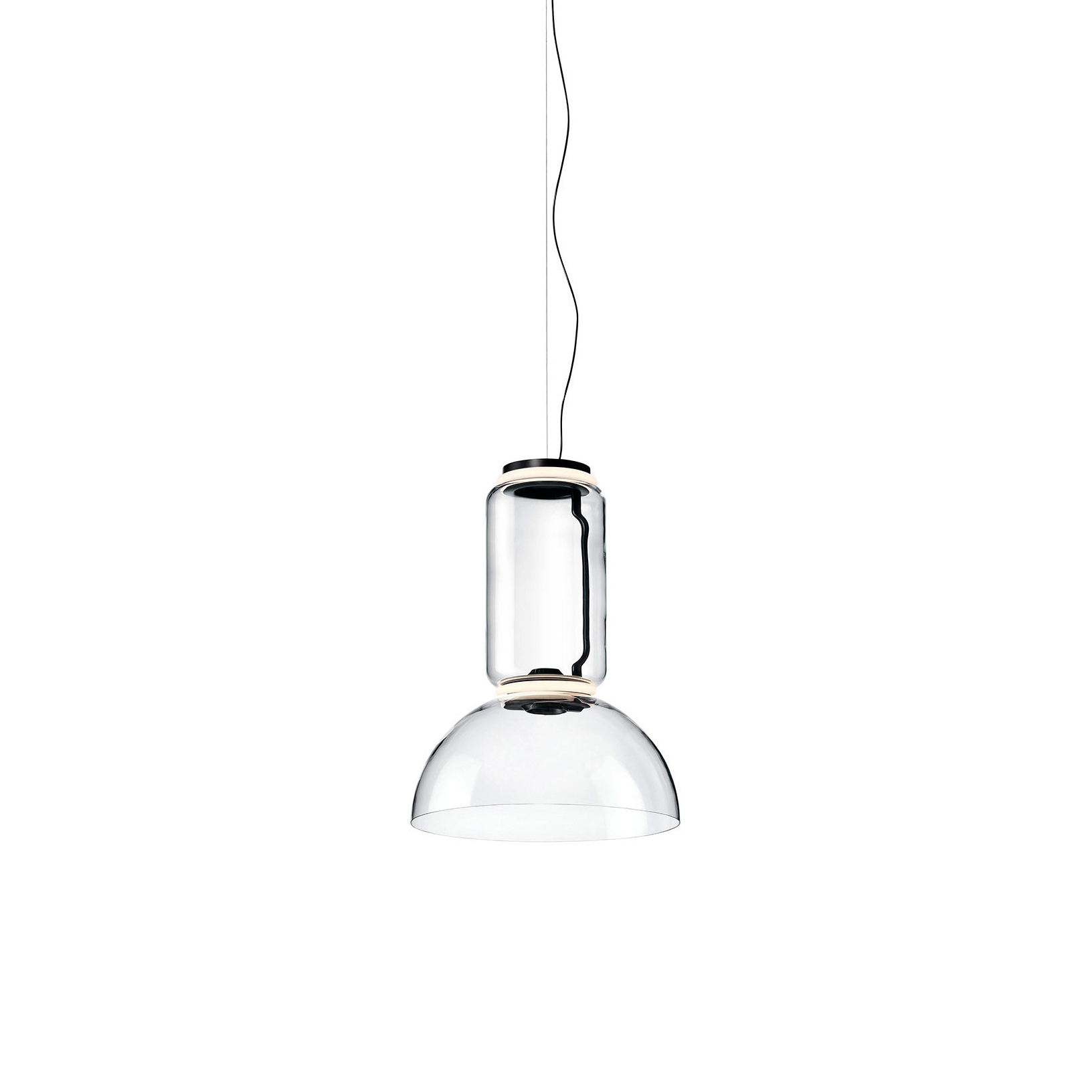 Mostrar el producto Noctambule Suspension 1 Low Cylinder Bowl del fabricante Flos