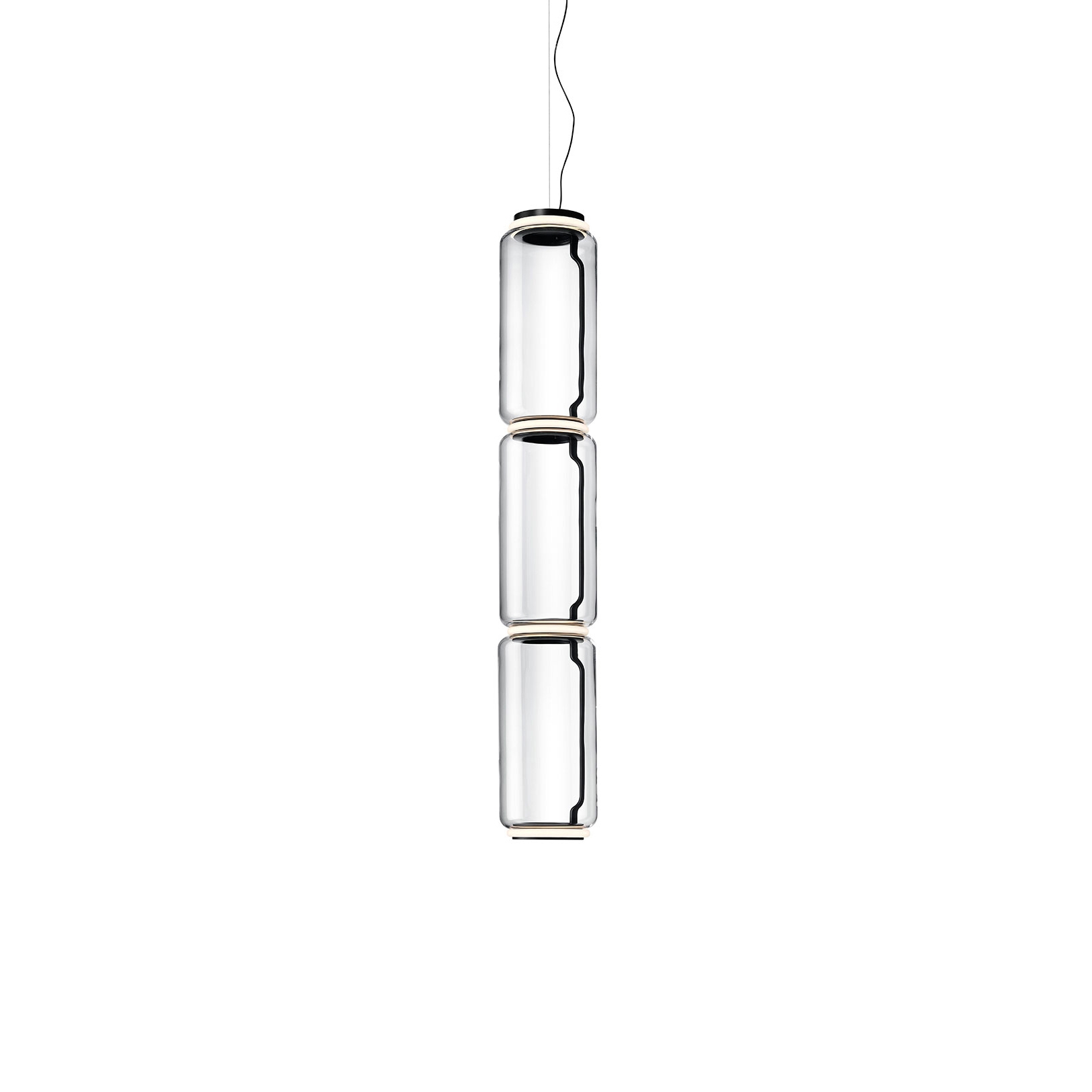 Mostra il prodotto Noctambule Suspension 3 High Cylinder del produttore Flos