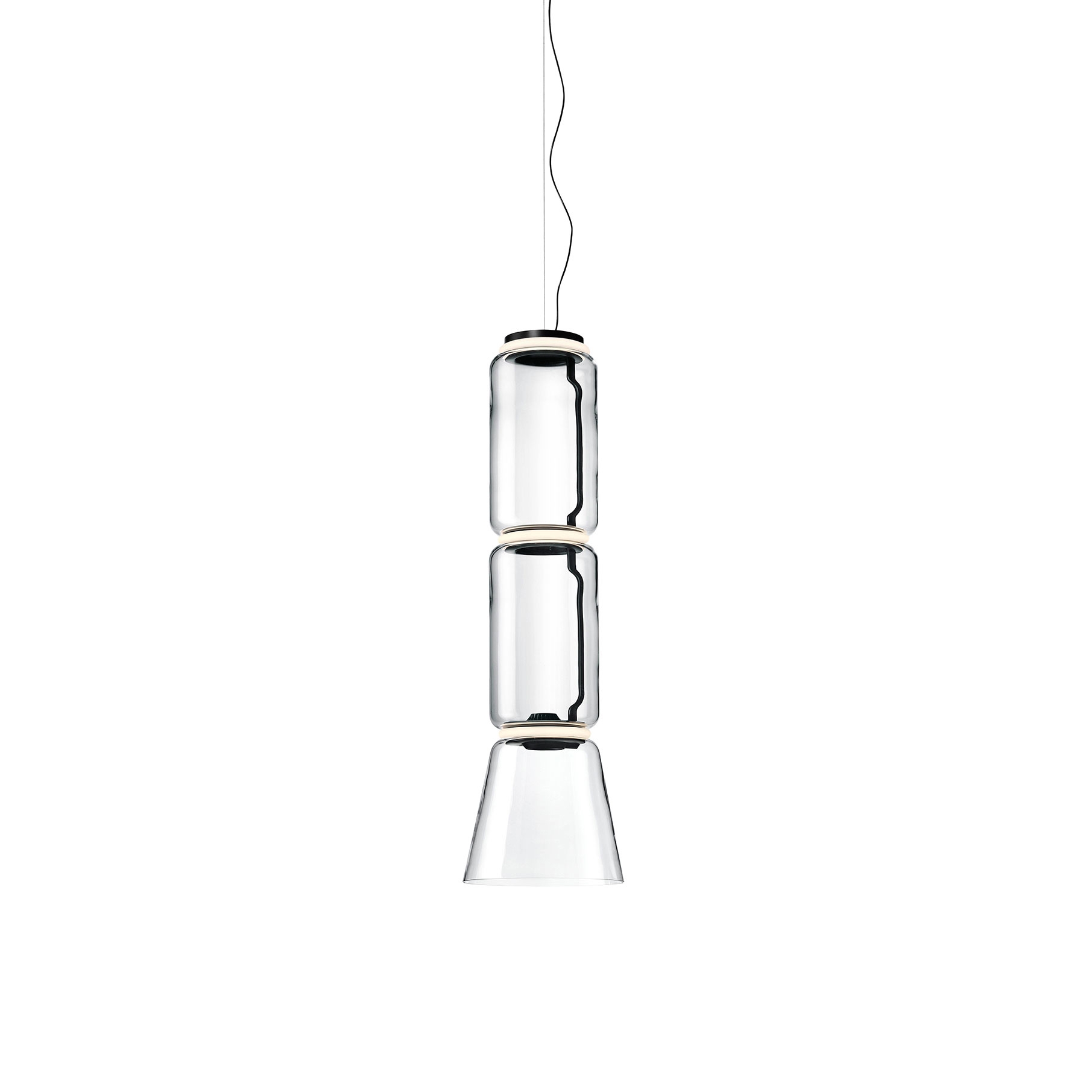 Mostra il prodotto Noctambule Suspension 2 Low Cylinder Cone del produttore Flos