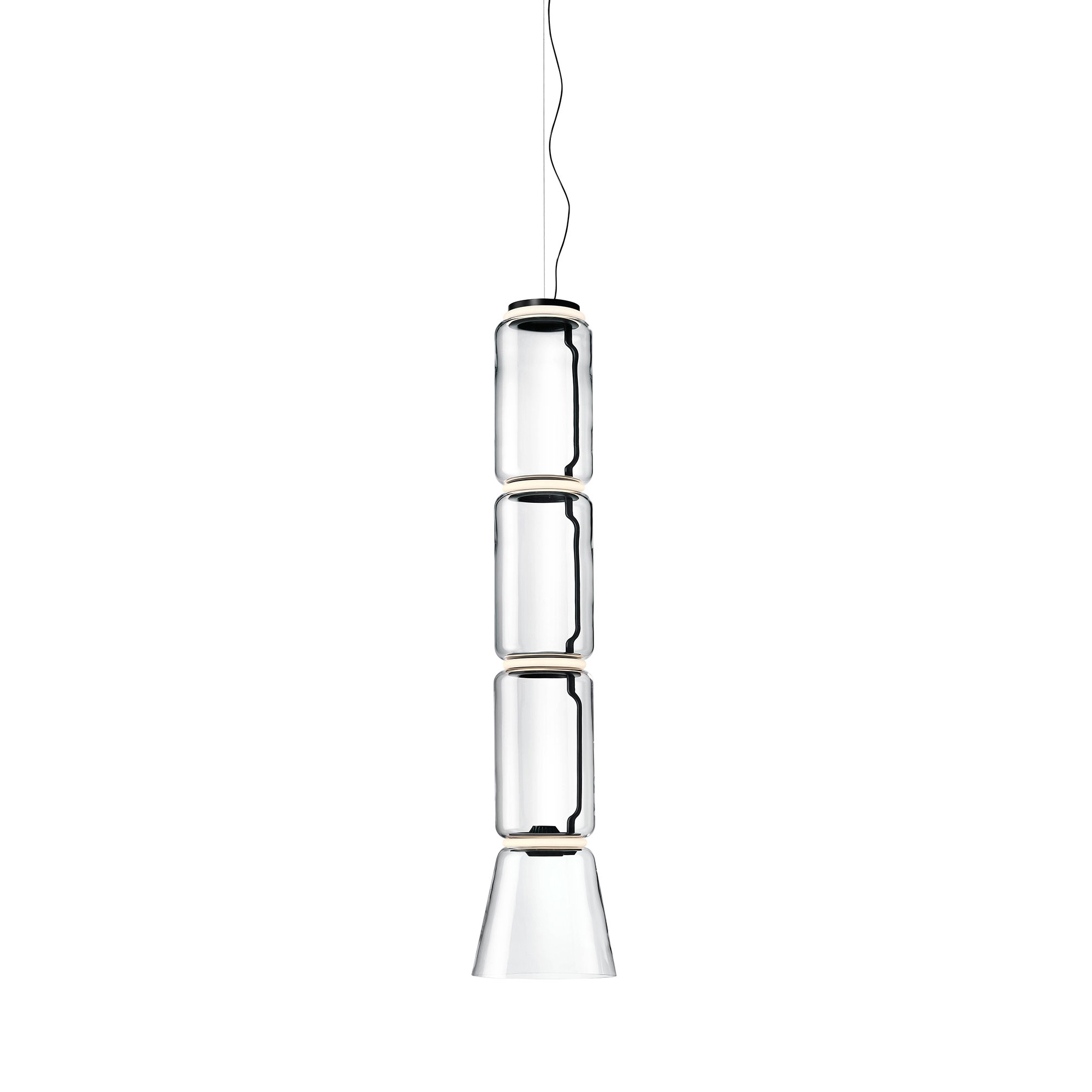 Mostra il prodotto Noctambule Suspension 3 Low Cylinder Cone del produttore Flos