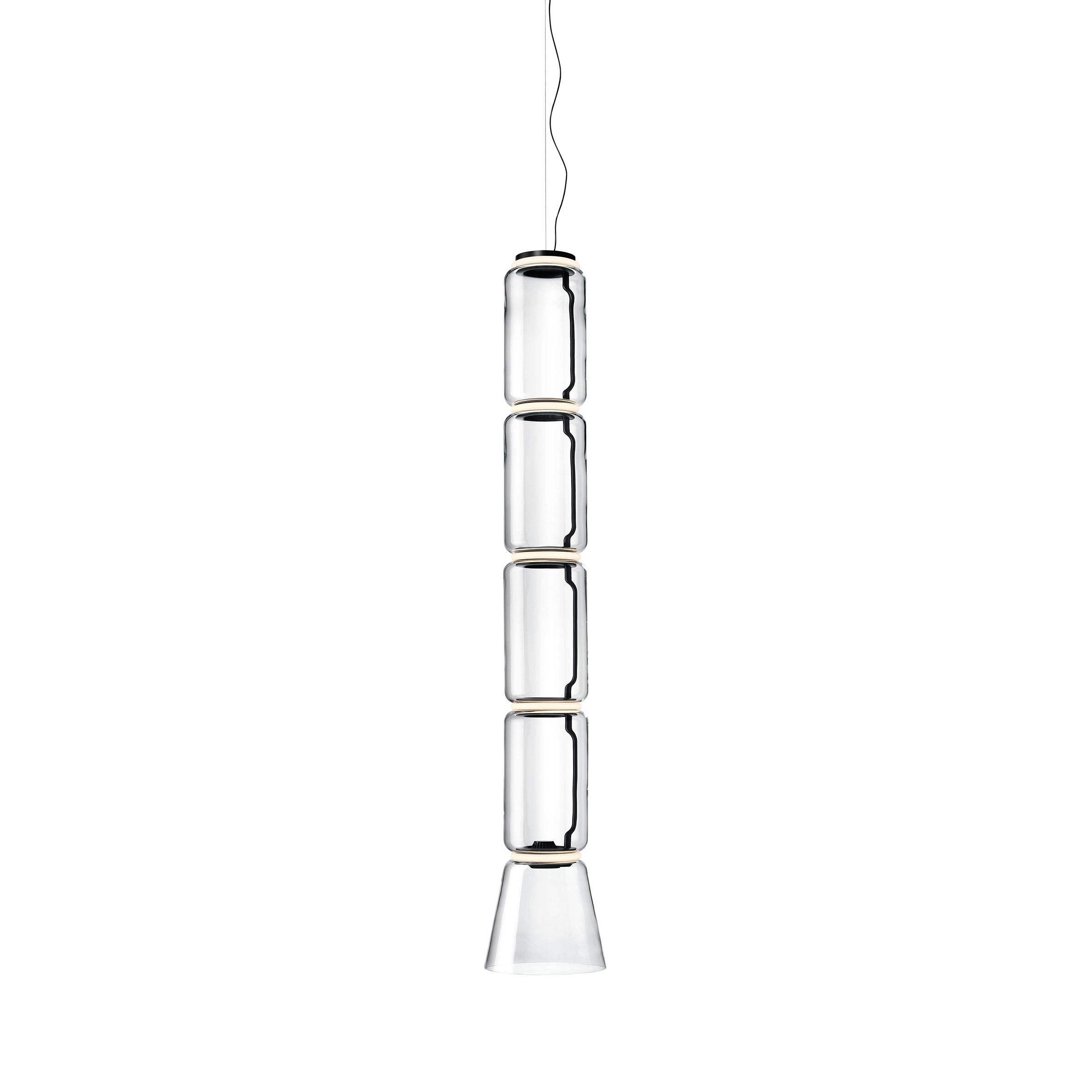 Mostra il prodotto Noctambule Suspension 4 Low Cylinder Cone del produttore Flos