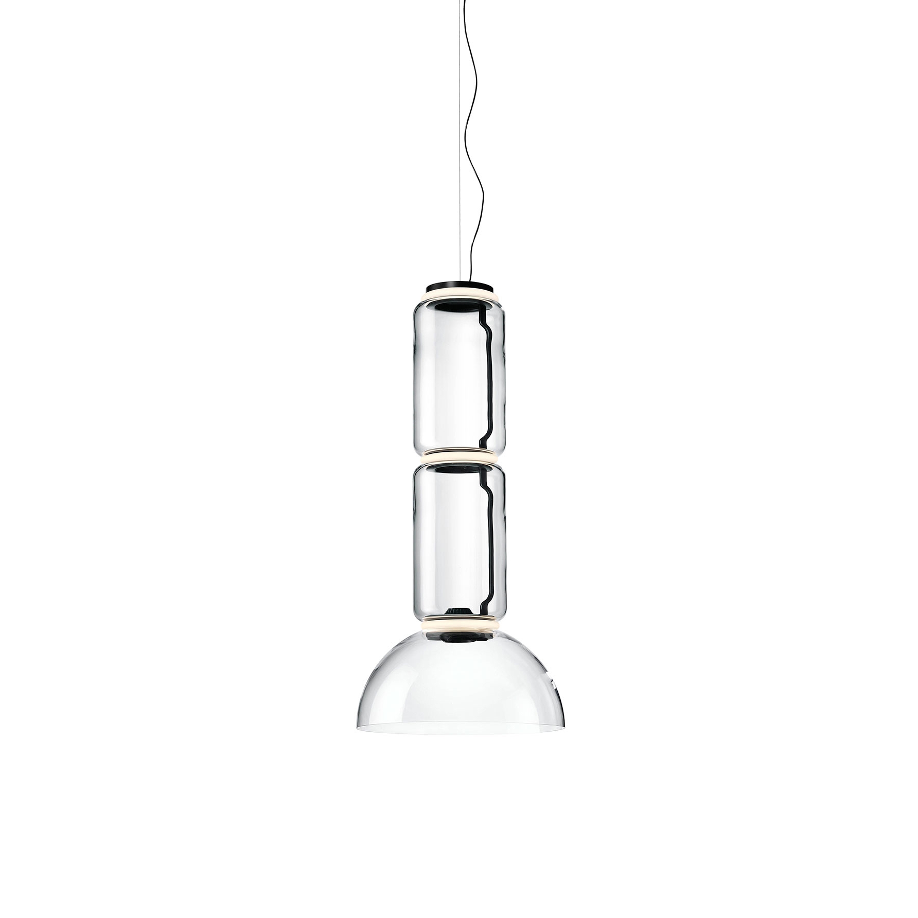 Mostra il prodotto Noctambule Suspension 2 Low Cylinder Bowl del produttore Flos