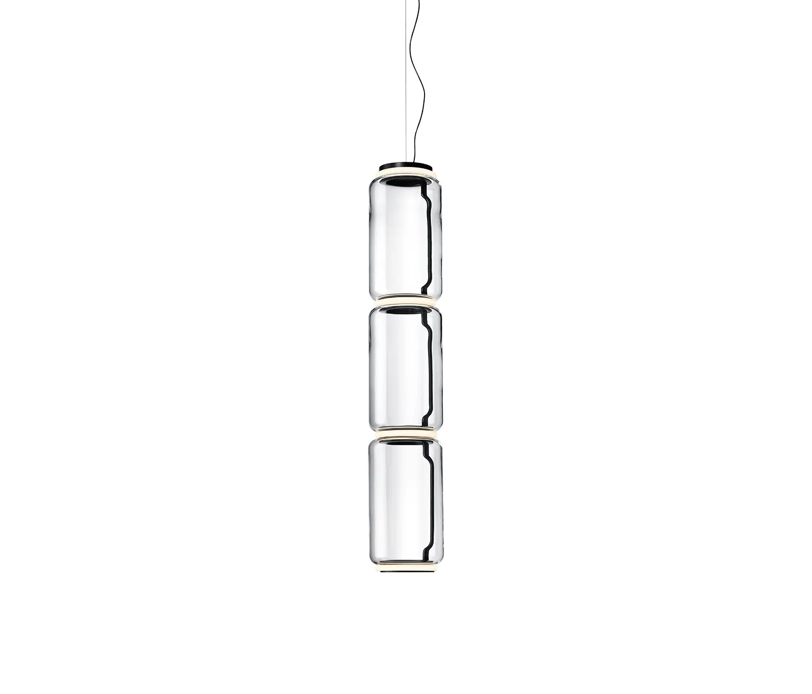 Flos - Noctambule Suspension 3 Low Cylinder