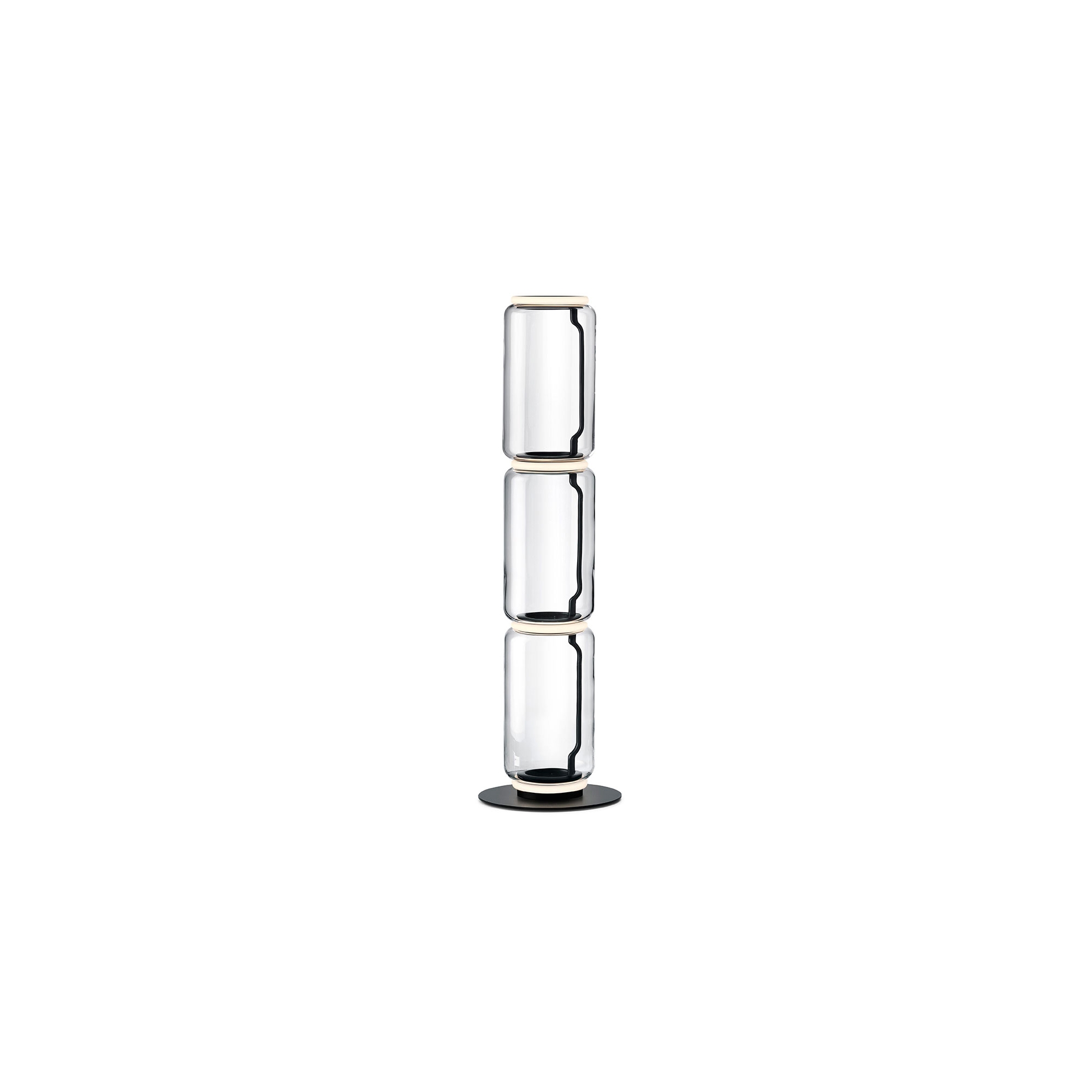 Display product Noctambule Floor 3 Low Cylinder Small Base from manufacturer Flos