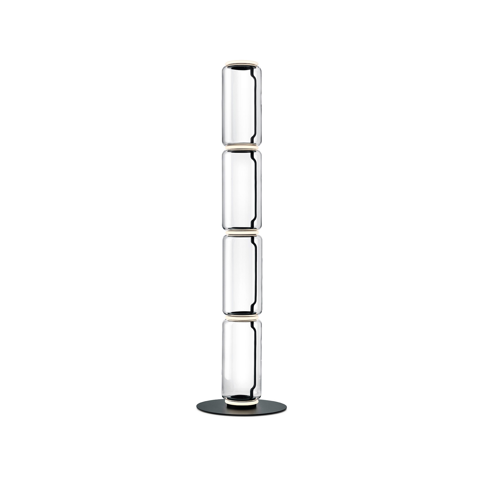 Display product Noctambule Floor 4 High Cylinder Big Base from manufacturer Flos
