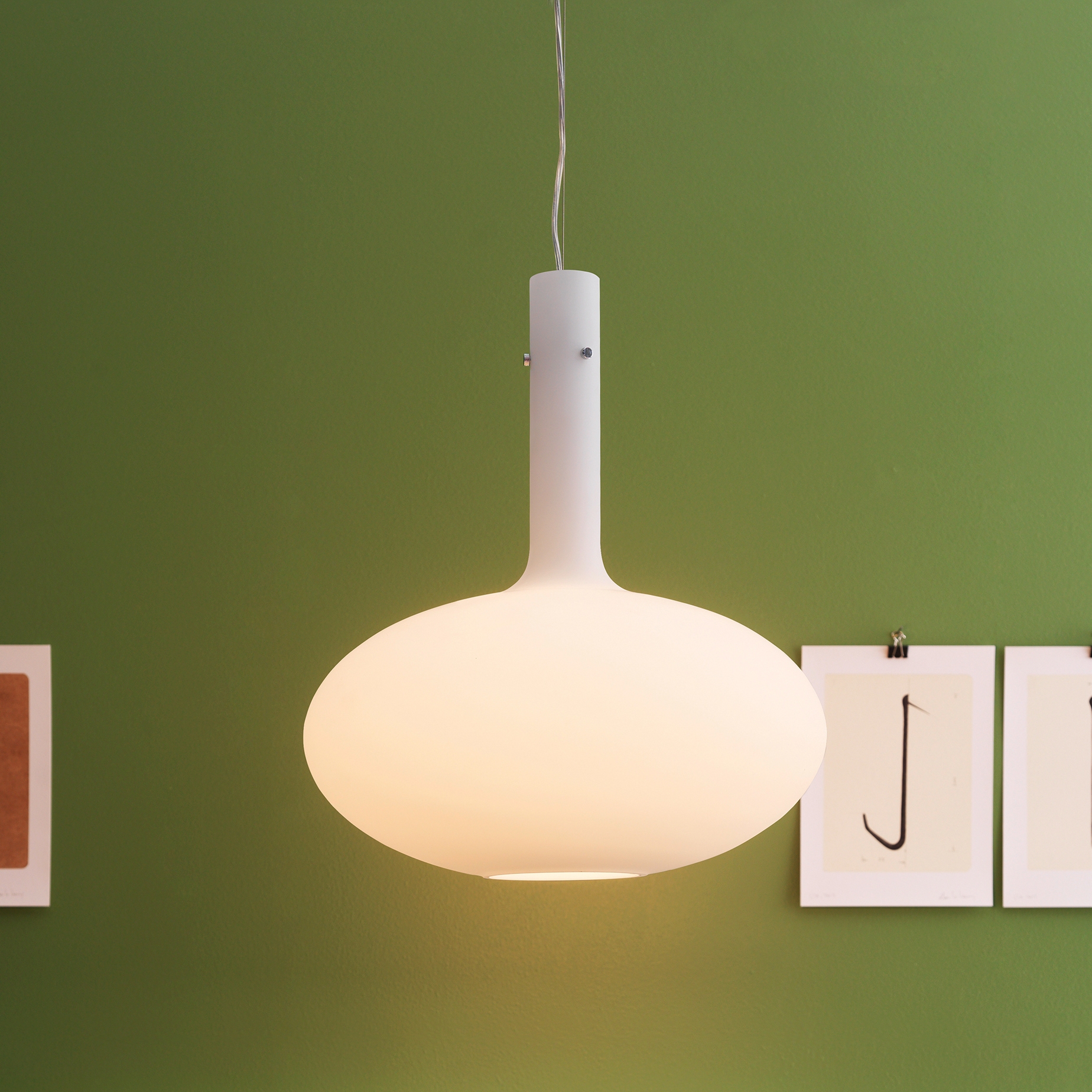 Display product A Tomic Suspension lamp from manufacturer FontanaArte