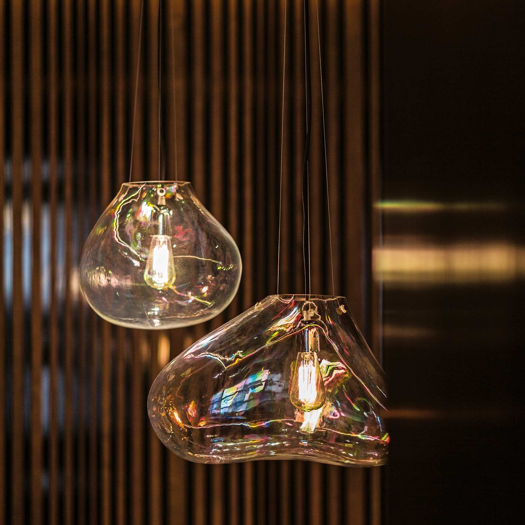Display product Bolla Suspension lamp from manufacturer FontanaArte