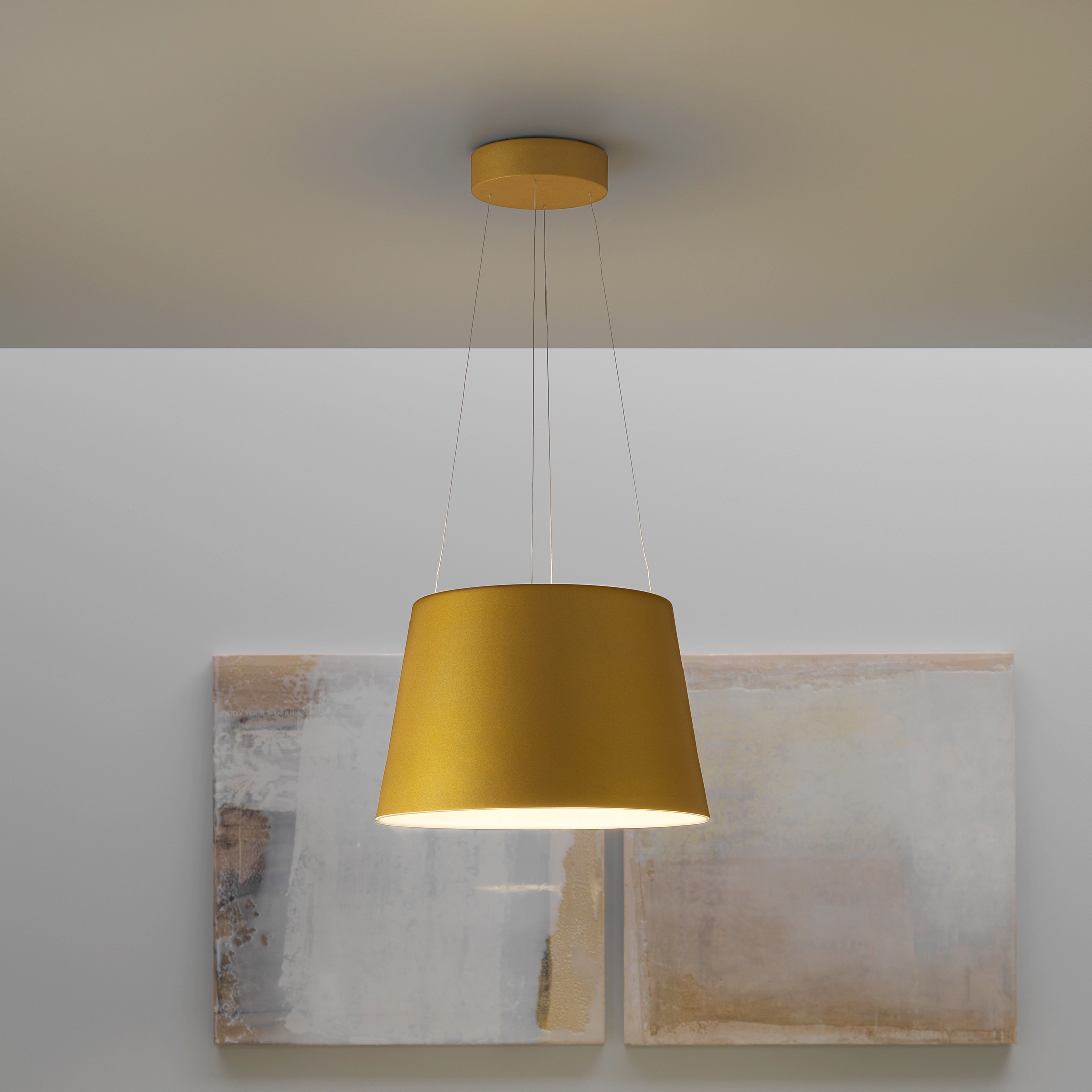 Display product Aurea Suspension lamp from manufacturer FontanaArte
