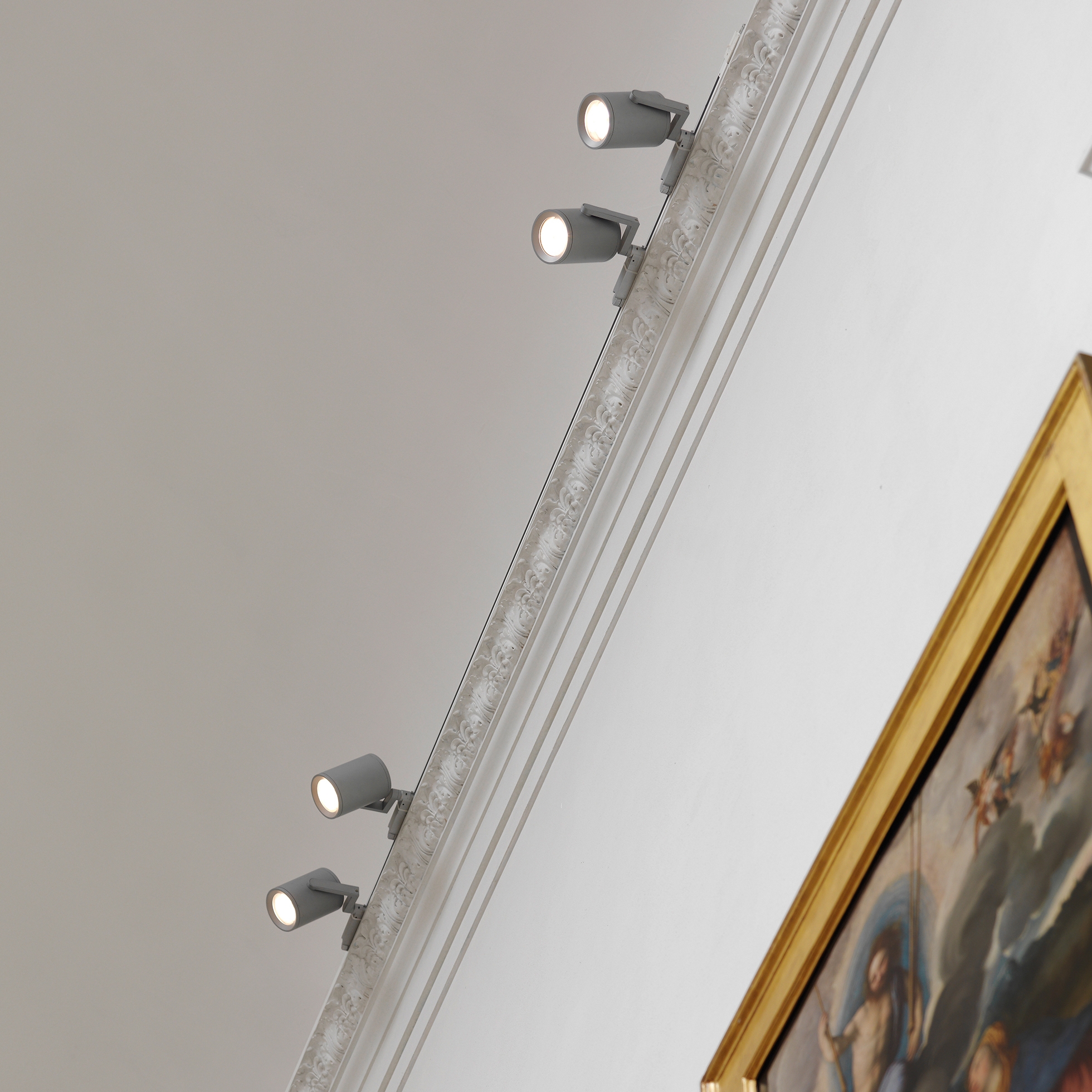 Vertoon produk Gallery system of spotlights van vervaardiger FontanaArte