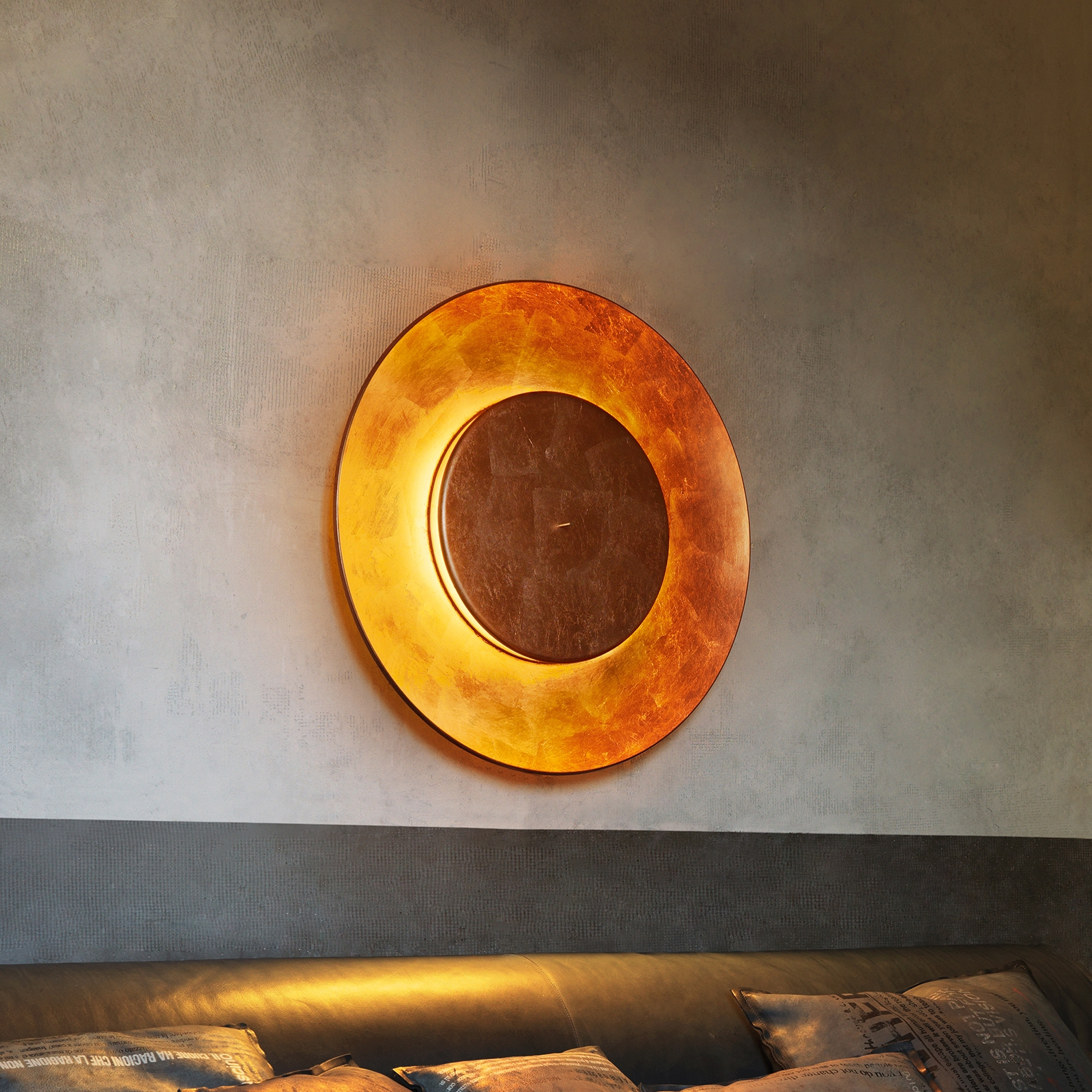 Vertoon produk Lunaire Wall and ceiling lamp van vervaardiger FontanaArte