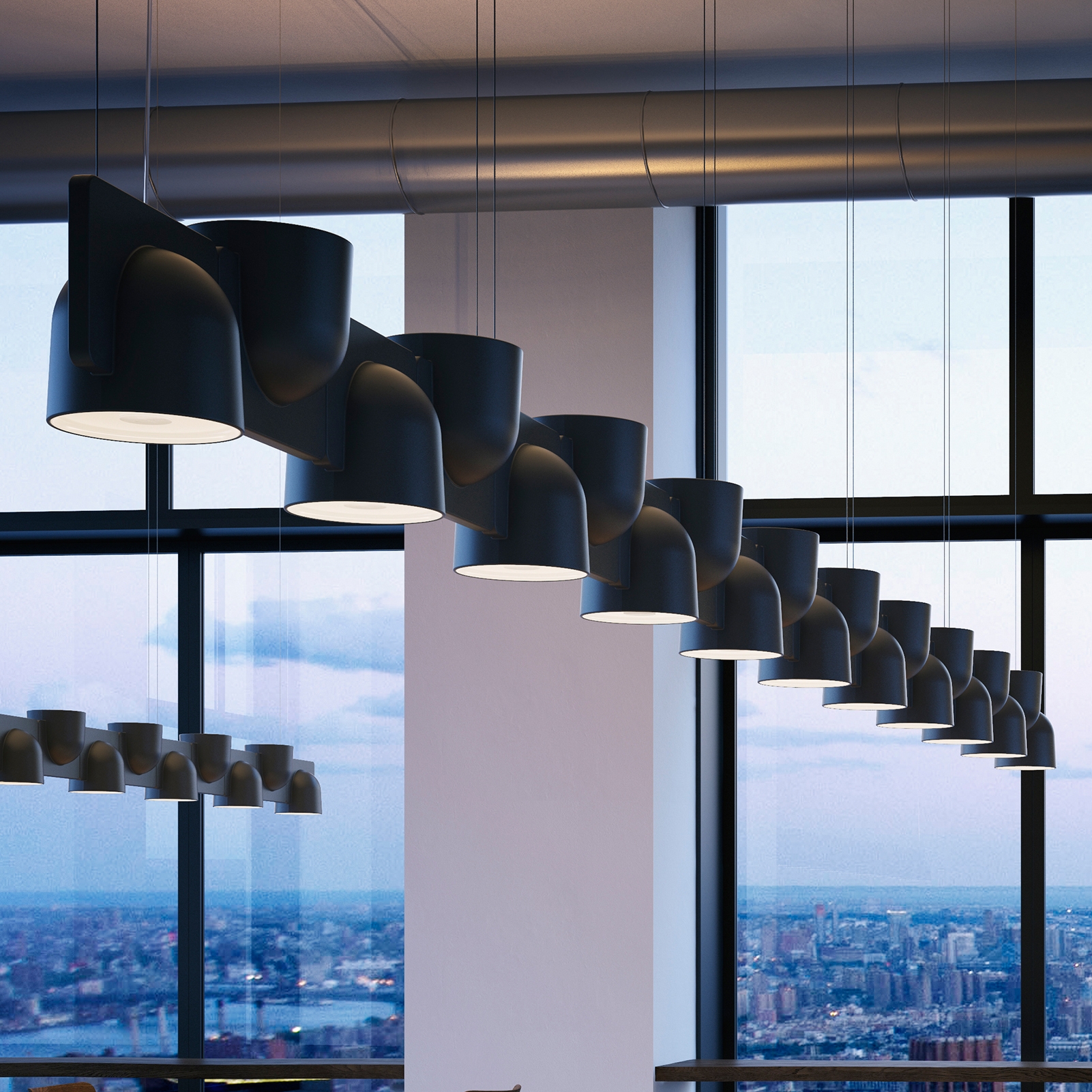 Vertoon produk Igloo System Suspension lamp van vervaardiger FontanaArte