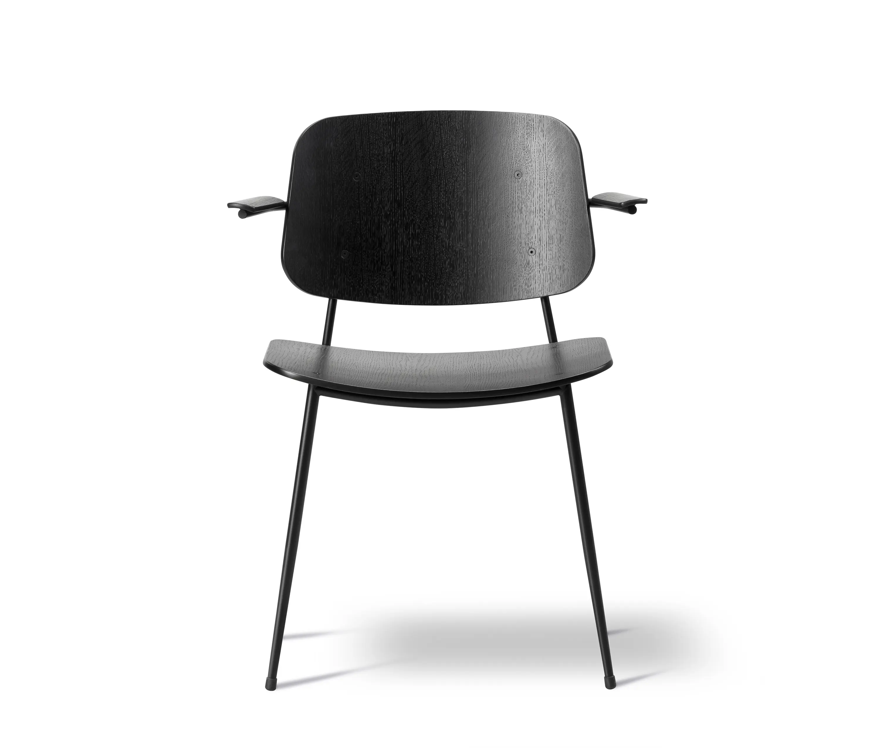 Fredericia Furniture - Søborg Steel Base Armchair