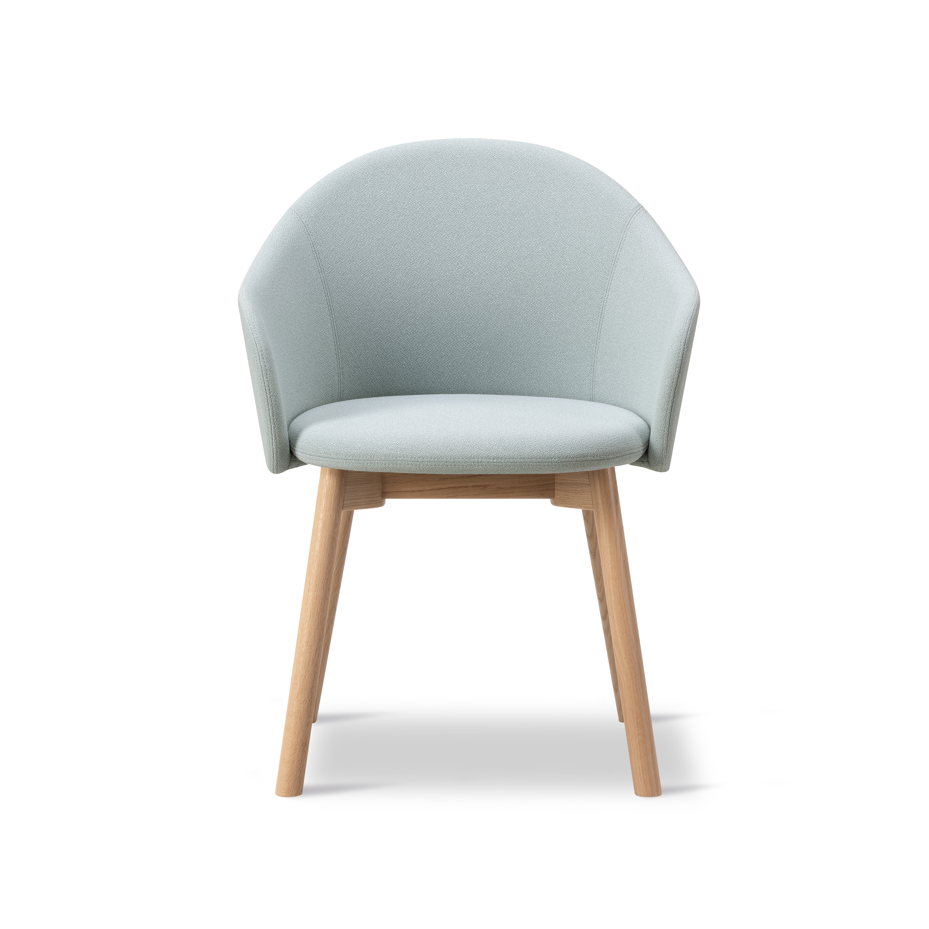 Gomo Armchair Wood Base