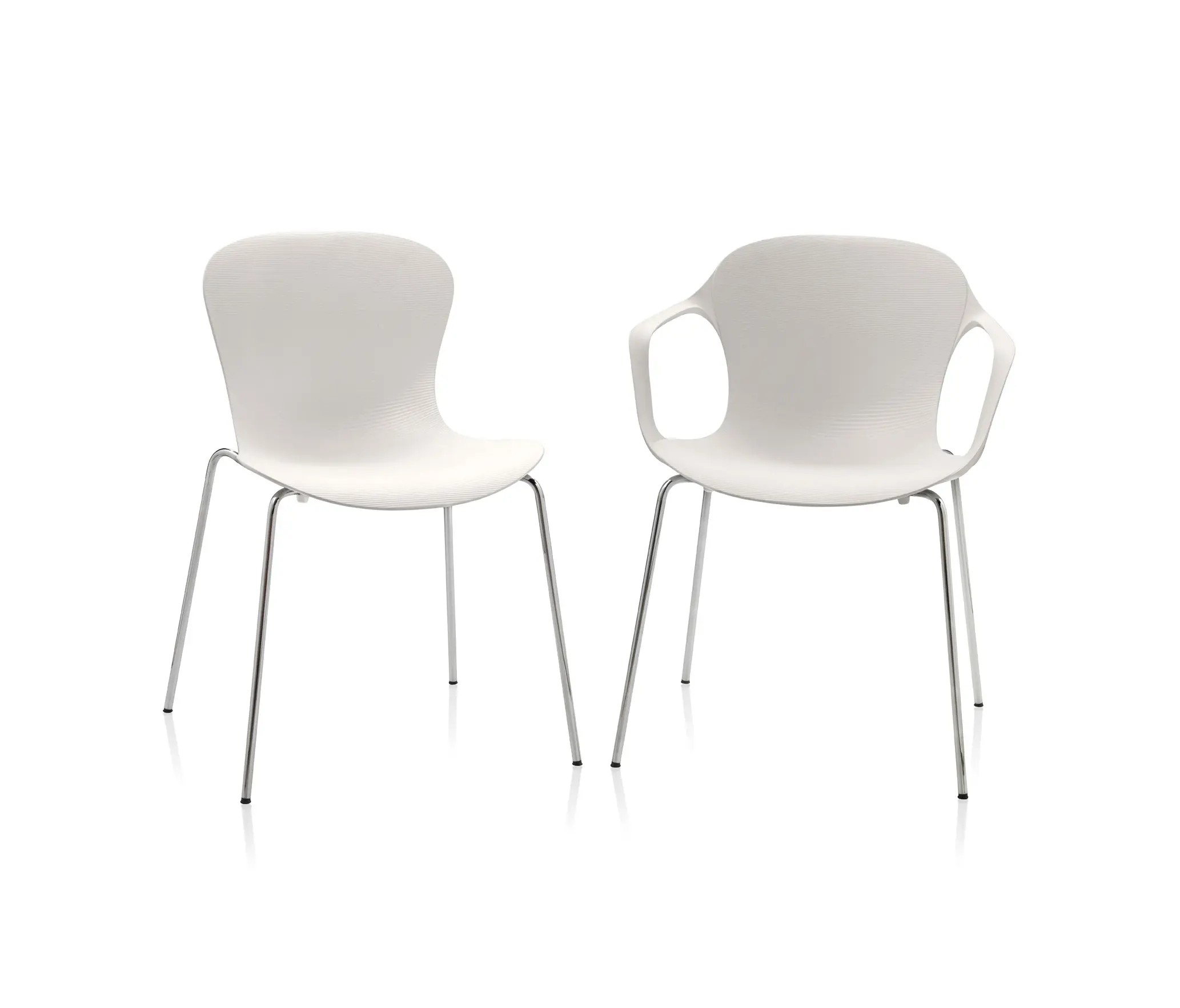 Fritz Hansen - NAP™ | Chair | KS60 | Pepper grey | Chrome base