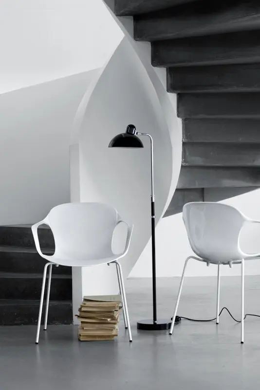 Fritz Hansen - NAP™ | Chair | KS60 | Pepper grey | Chrome base