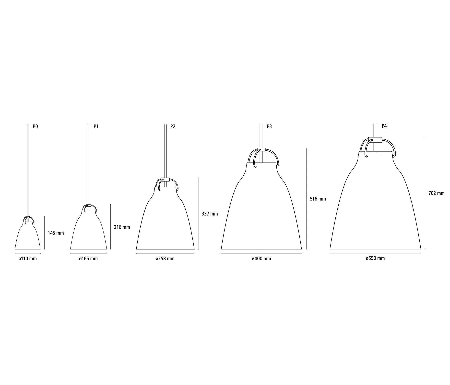 Fritz Hansen - Caravaggio™ | Black P0