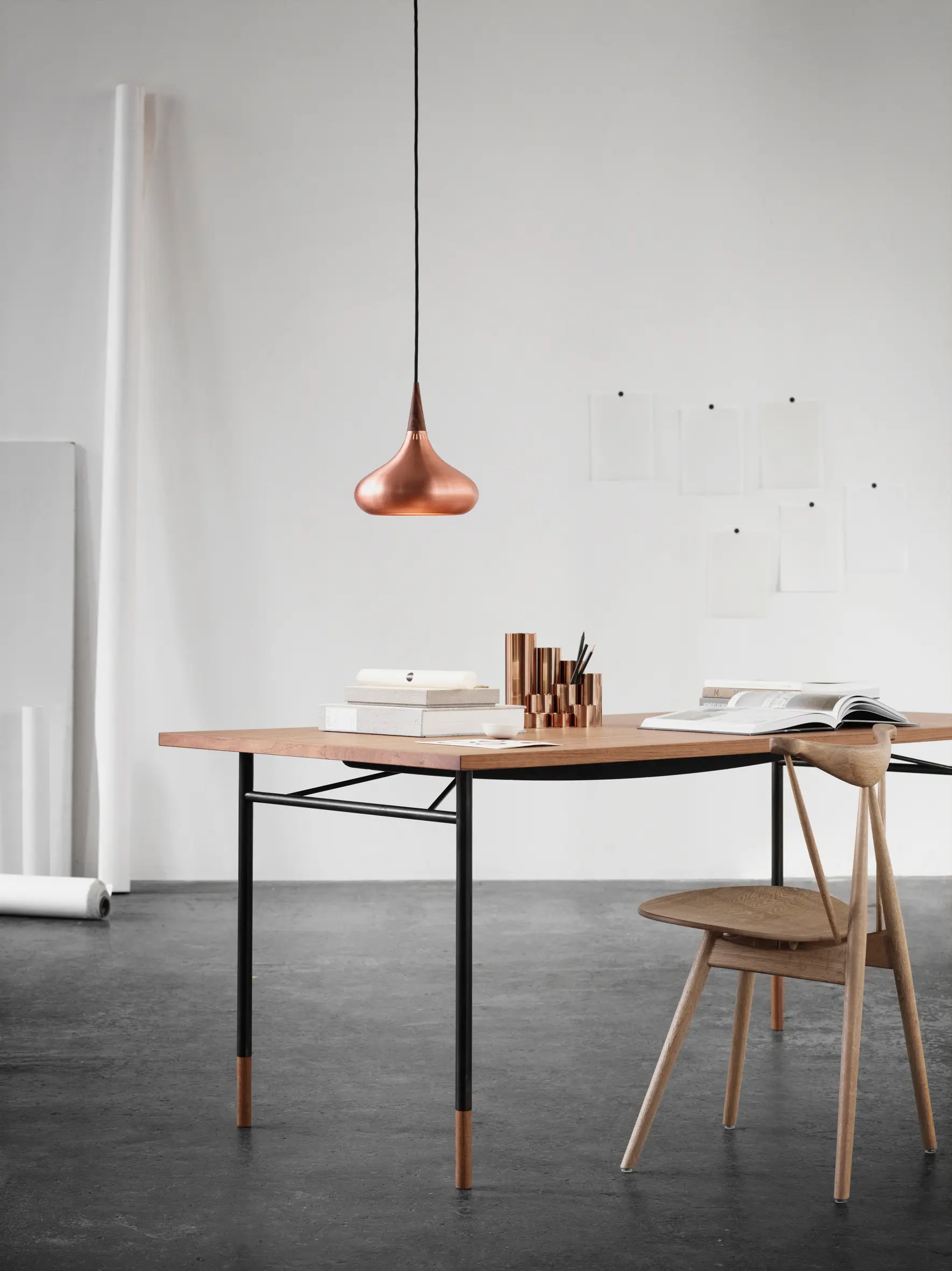Fritz Hansen - Orient™ | Pendant | P3 | Aluminum | Oak suspension