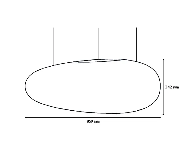Fritz Hansen - Avion™ |  Pendant | Polyethylene shade | Opal white