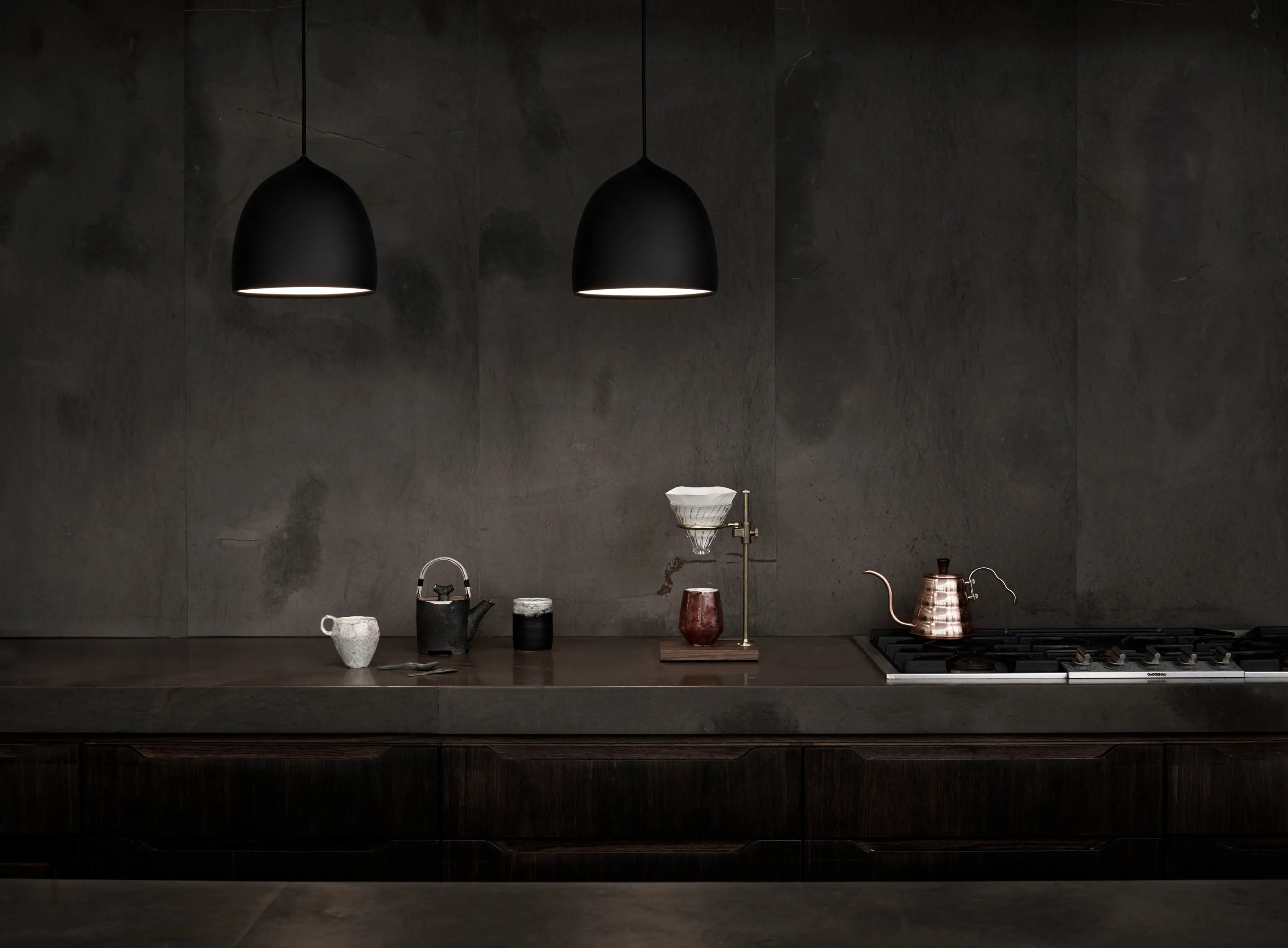 Fritz Hansen - Suspence™ | Pendant | P2 | Black | Black cord