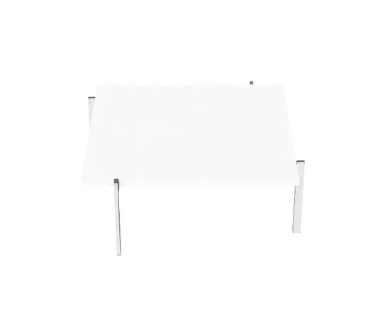 Fritz Hansen - PK61A™ | Coffee table | Marble | Satin brushed stainelss steel base
