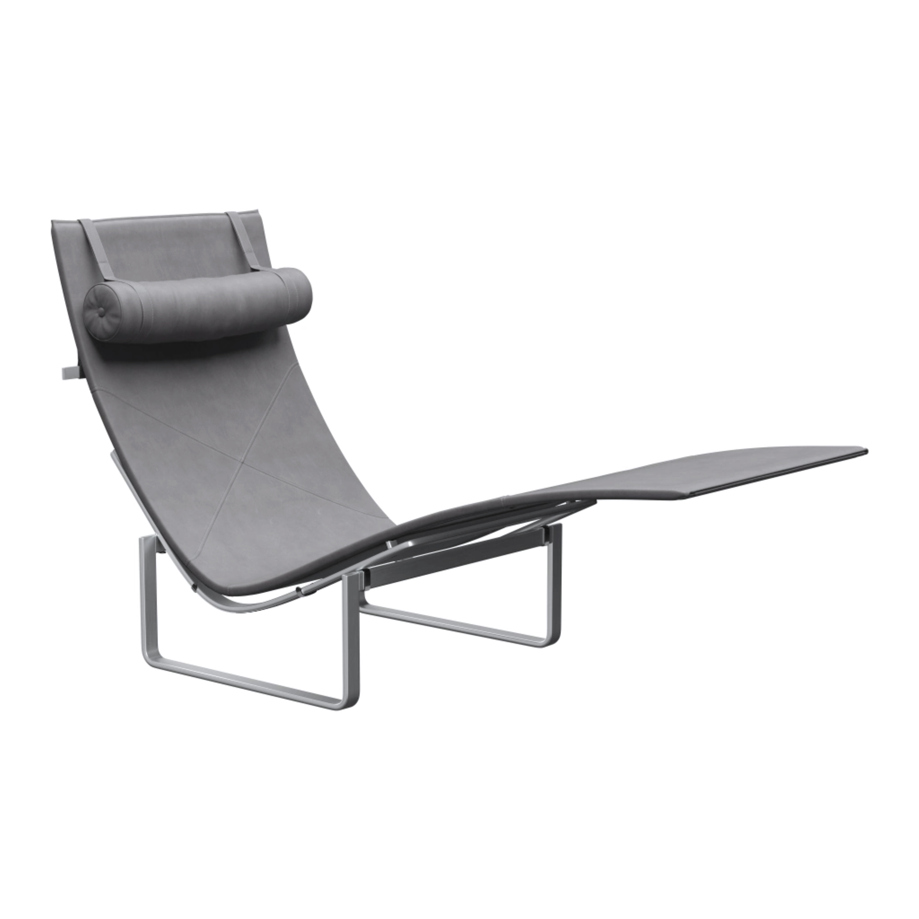 Produkt PK24™ | Lounge chair | Leather | Satin brushed stainless steel base des Herstellers Fritz Hansen anzeigen
