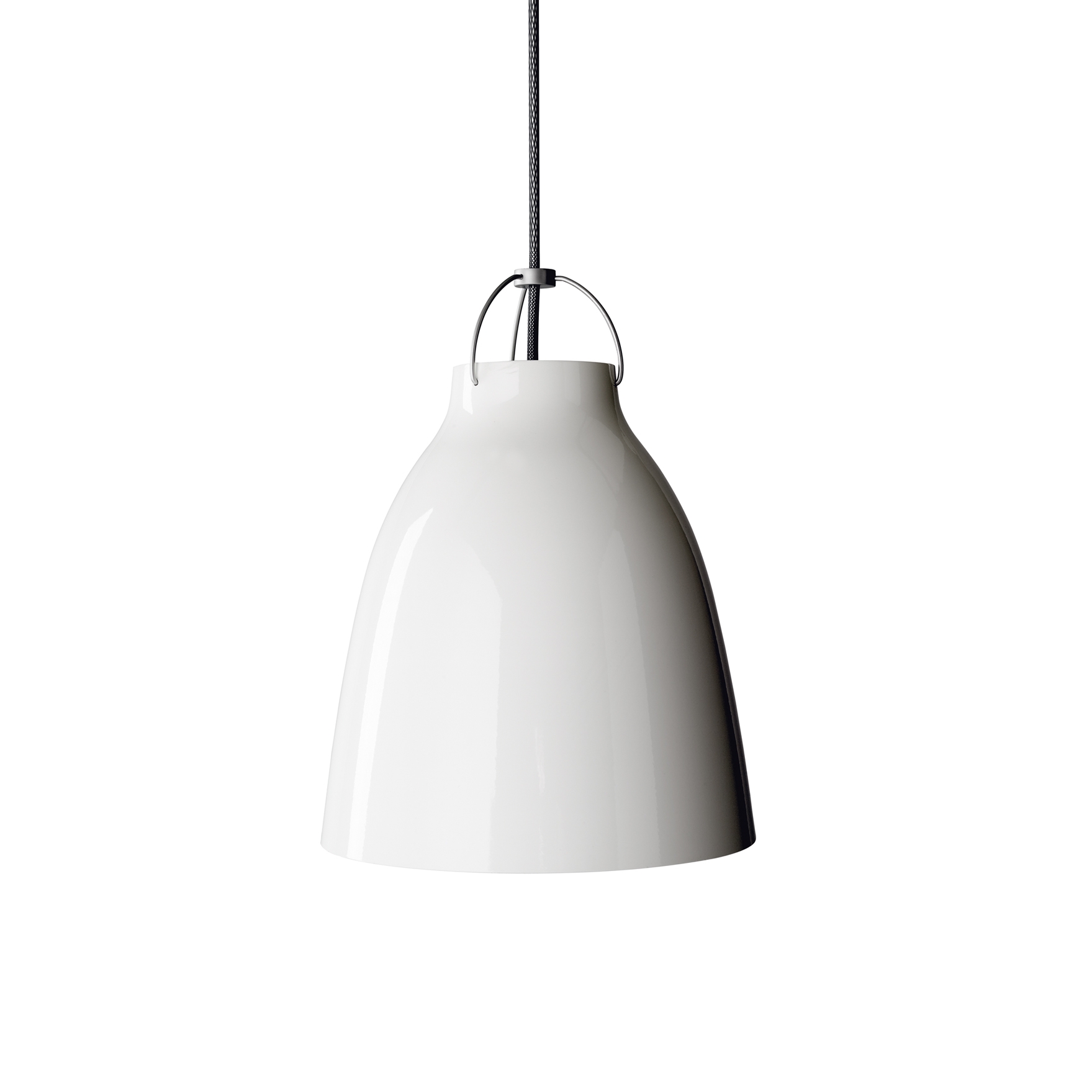 Afficher le produit Caravaggio™ | Pendant | P2 | White | Grey cord du fabricant Fritz Hansen