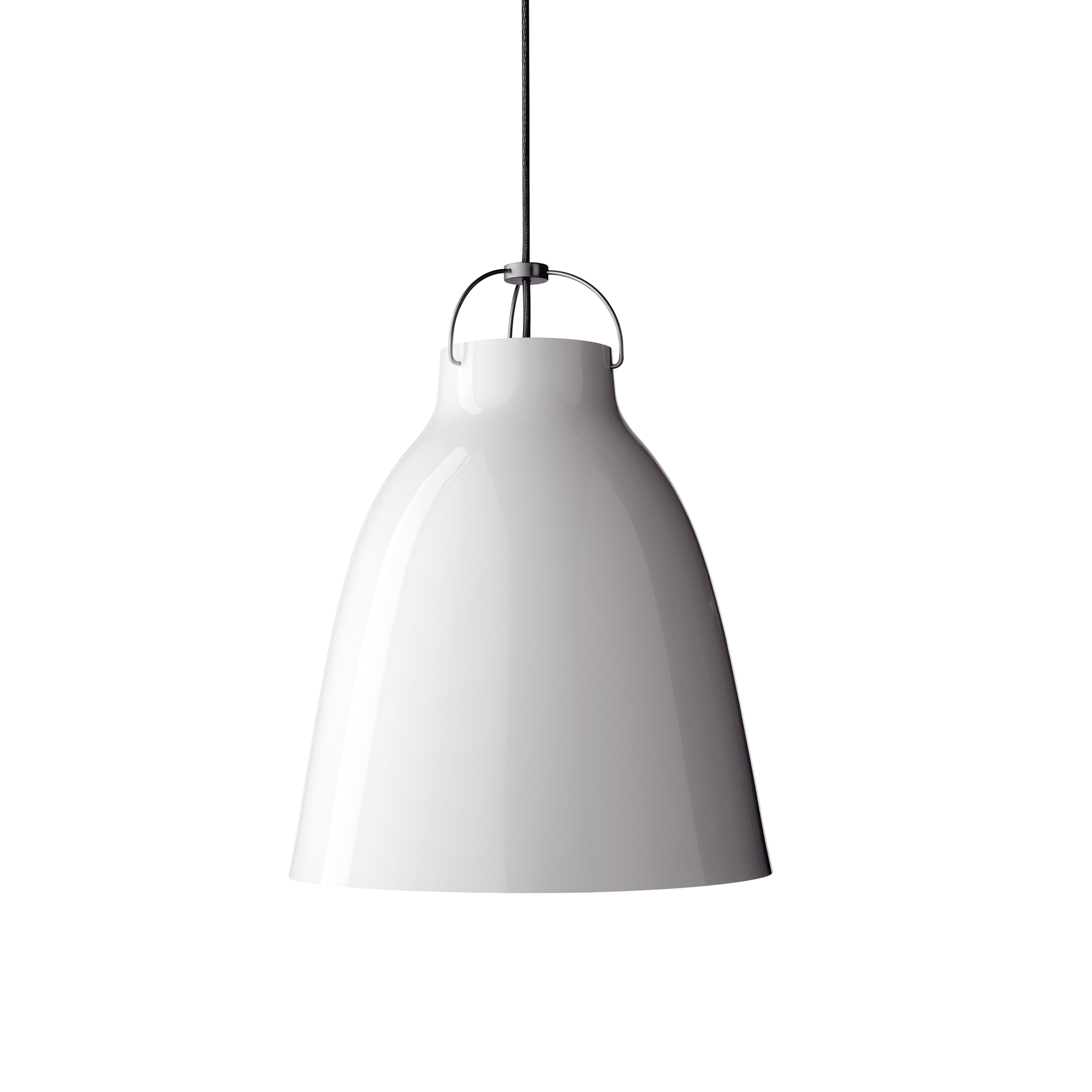 Caravaggio™ | Pendant | P3 | White | Grey cord