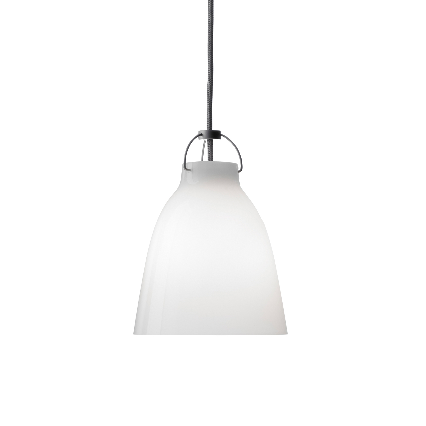 Produkt Caravaggio™ | Pendant | P1 | Opal Glass | Silver-grey cord des Herstellers Fritz Hansen anzeigen