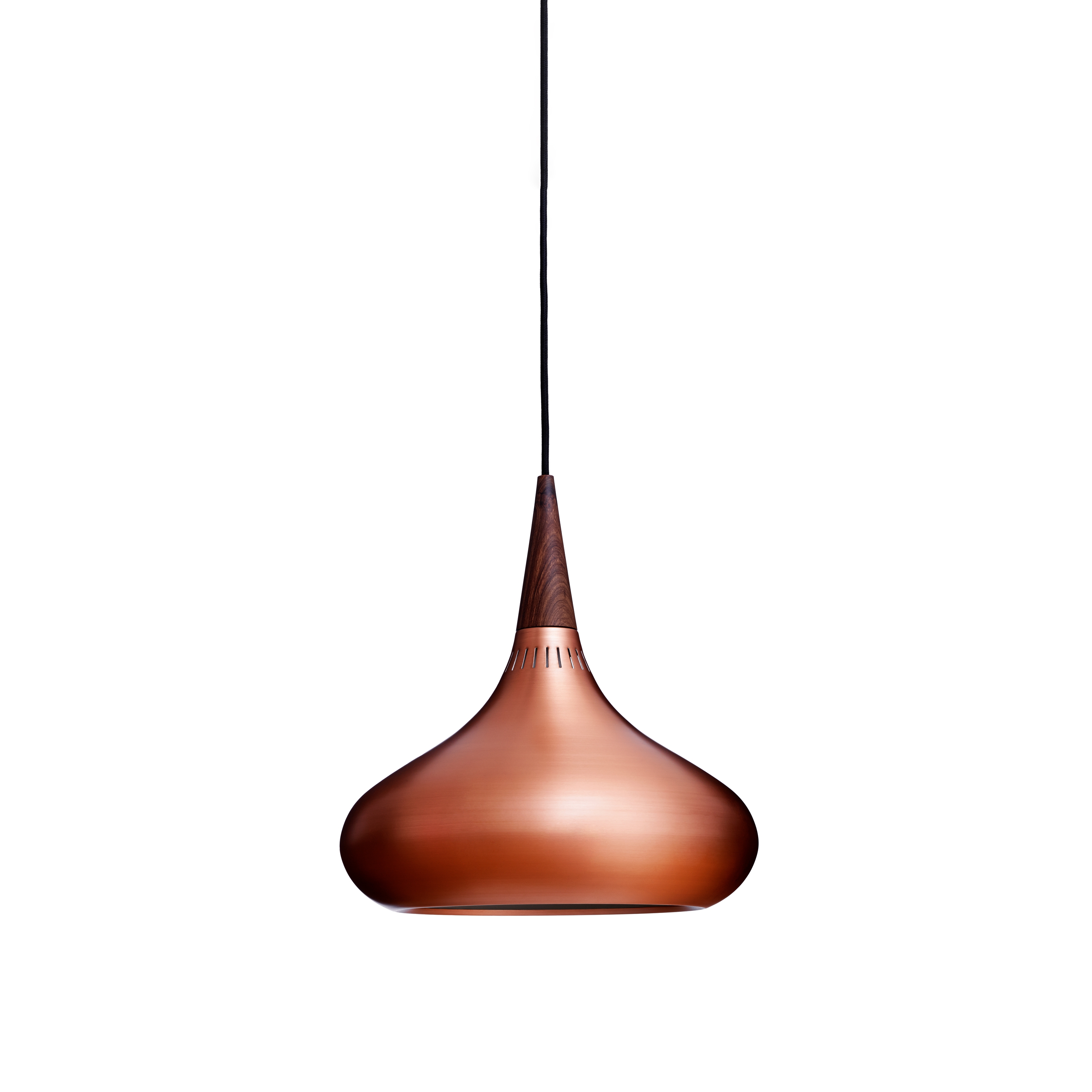 Afficher le produit Orient™ | Pendant | P2 | Copper | Rosewood suspension du fabricant Fritz Hansen