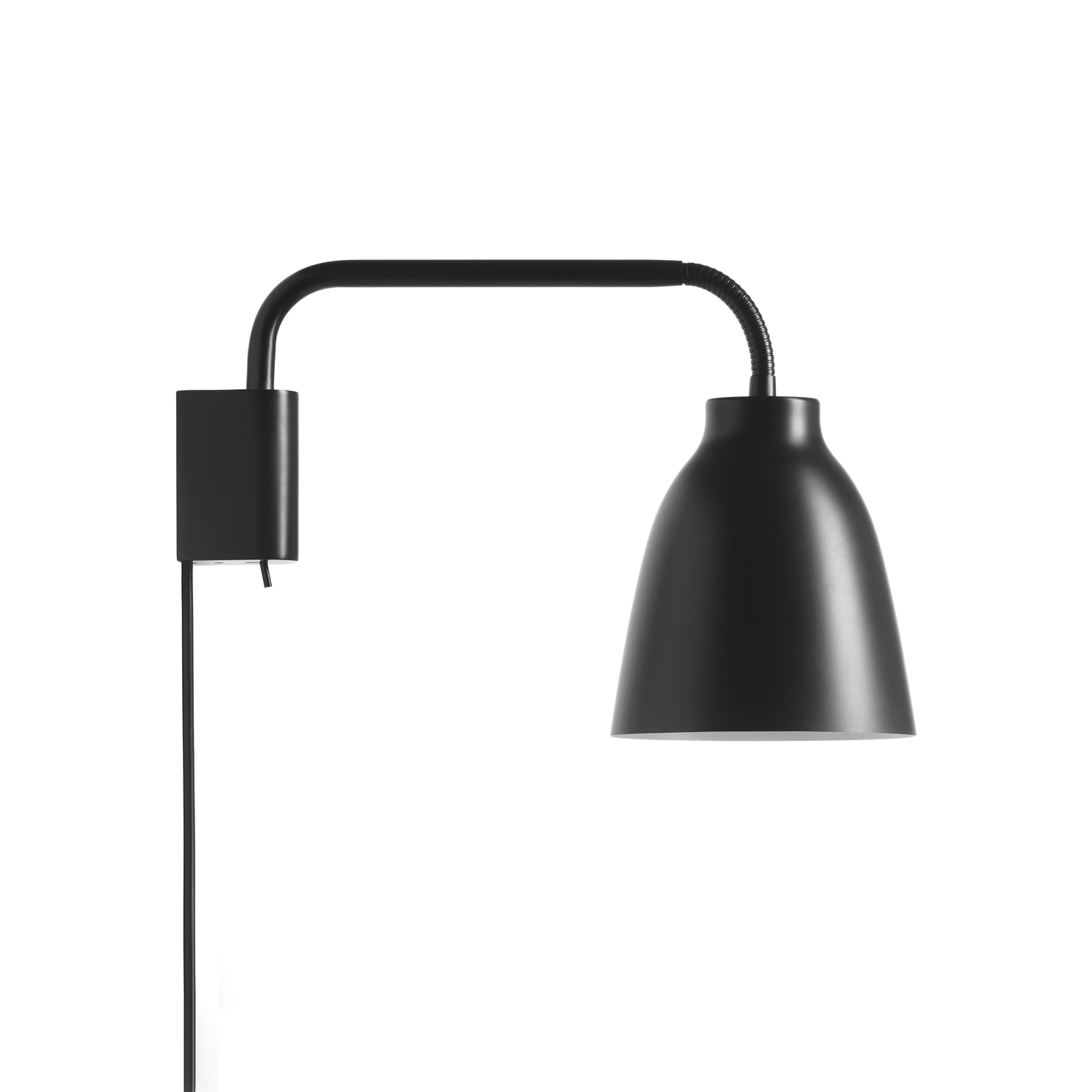 Mostra il prodotto Caravaggio™ Read | Wall lamp | Black del produttore Fritz Hansen