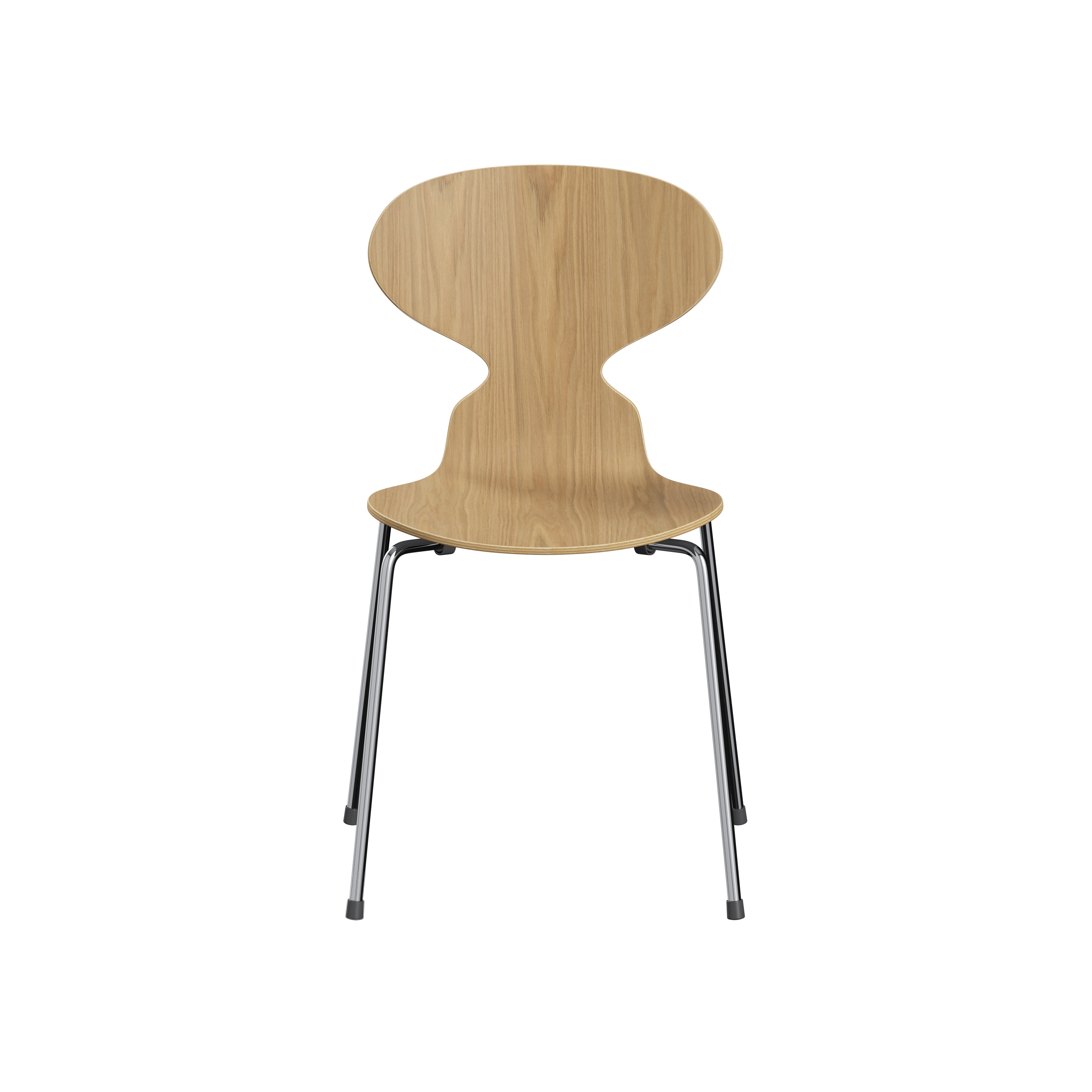 Ant™ | Chair | 3101 | Oak veneer | Chrome base