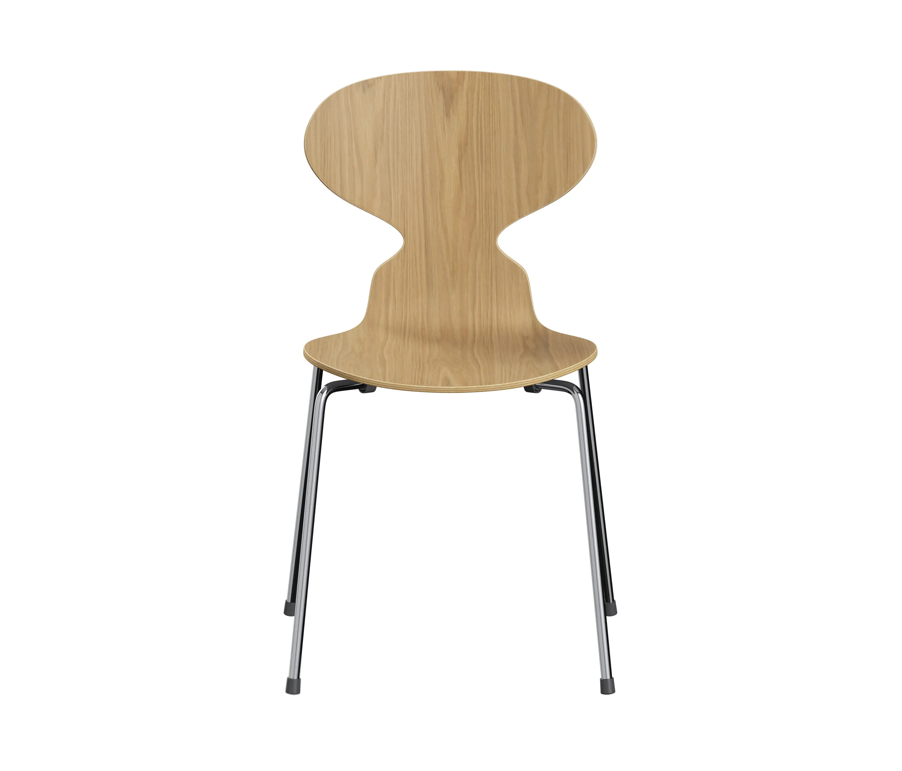 Fritz Hansen - Ant™ | Chair | 3101 | Oak veneer | Chrome base