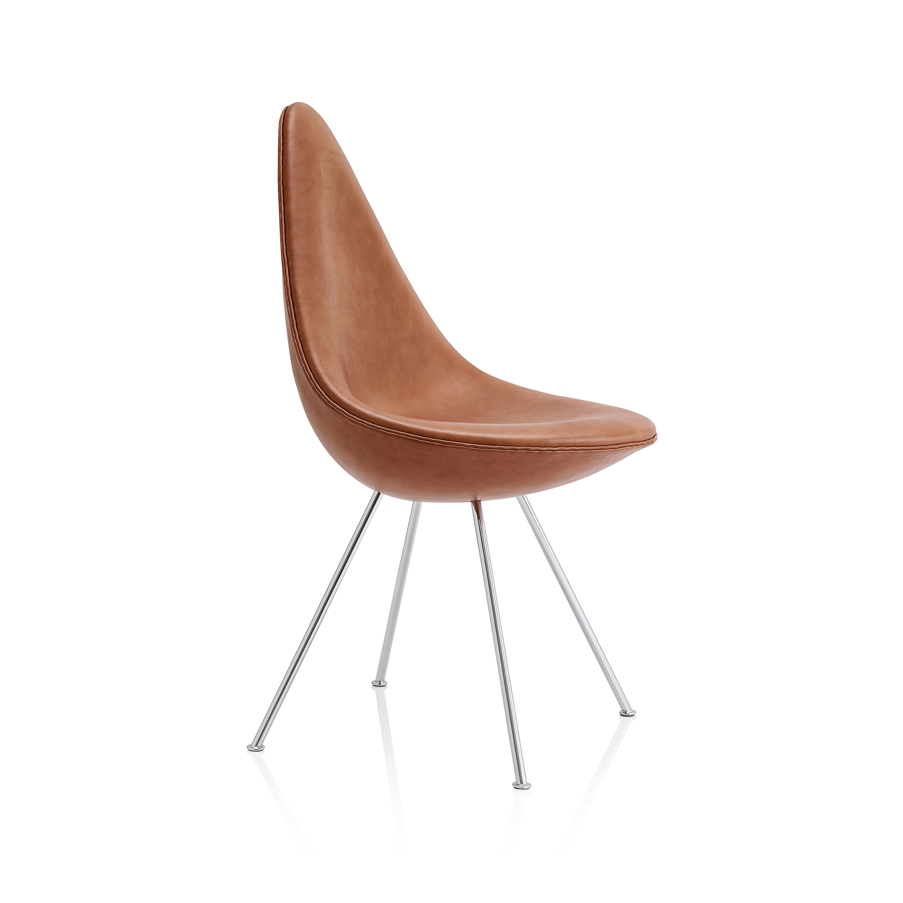 Drop™ | Chair | 3110 | Fully upholstered | Chrome base