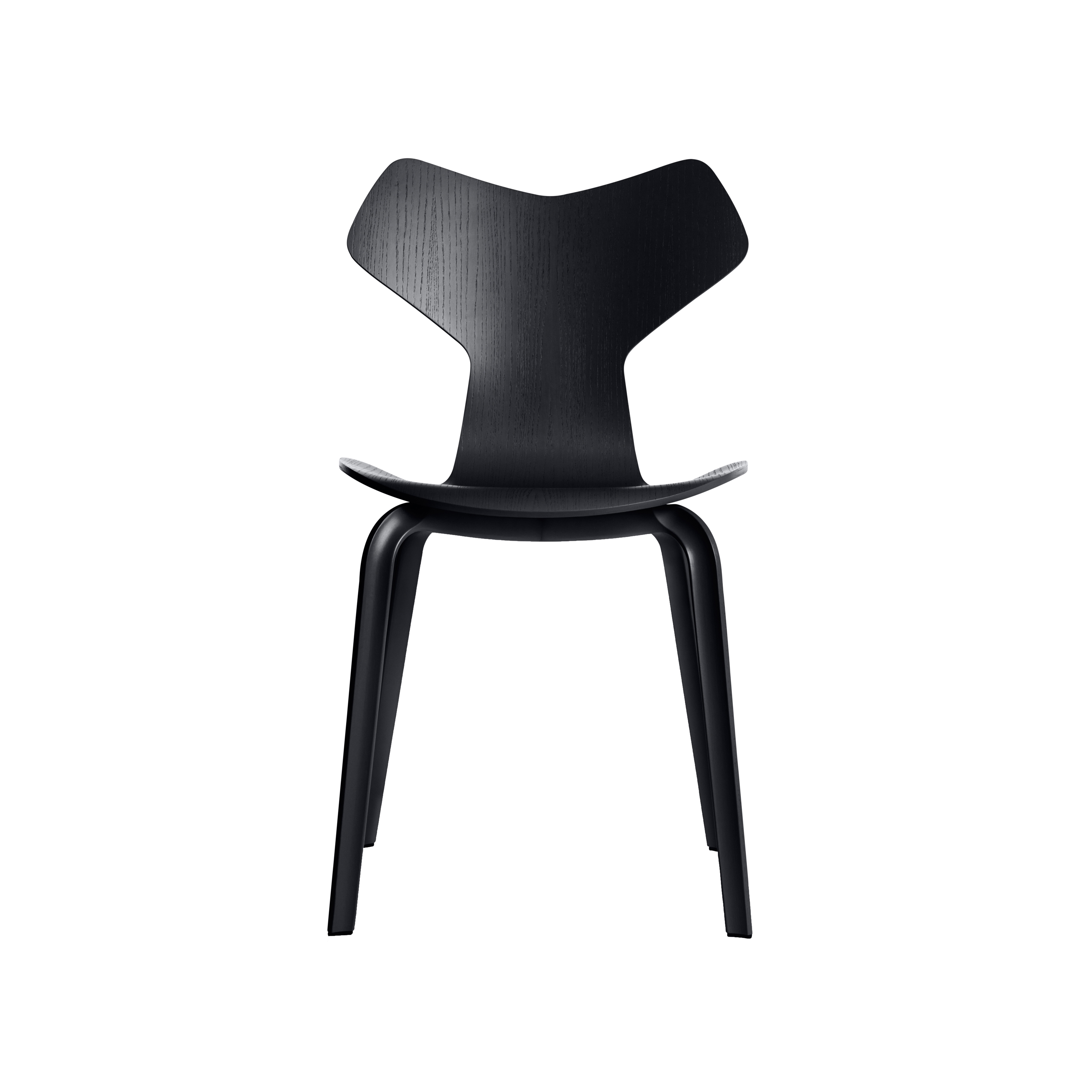 Display product Grand Prix™ | 4130 | Black coloured ash | Black base from manufacturer Fritz Hansen