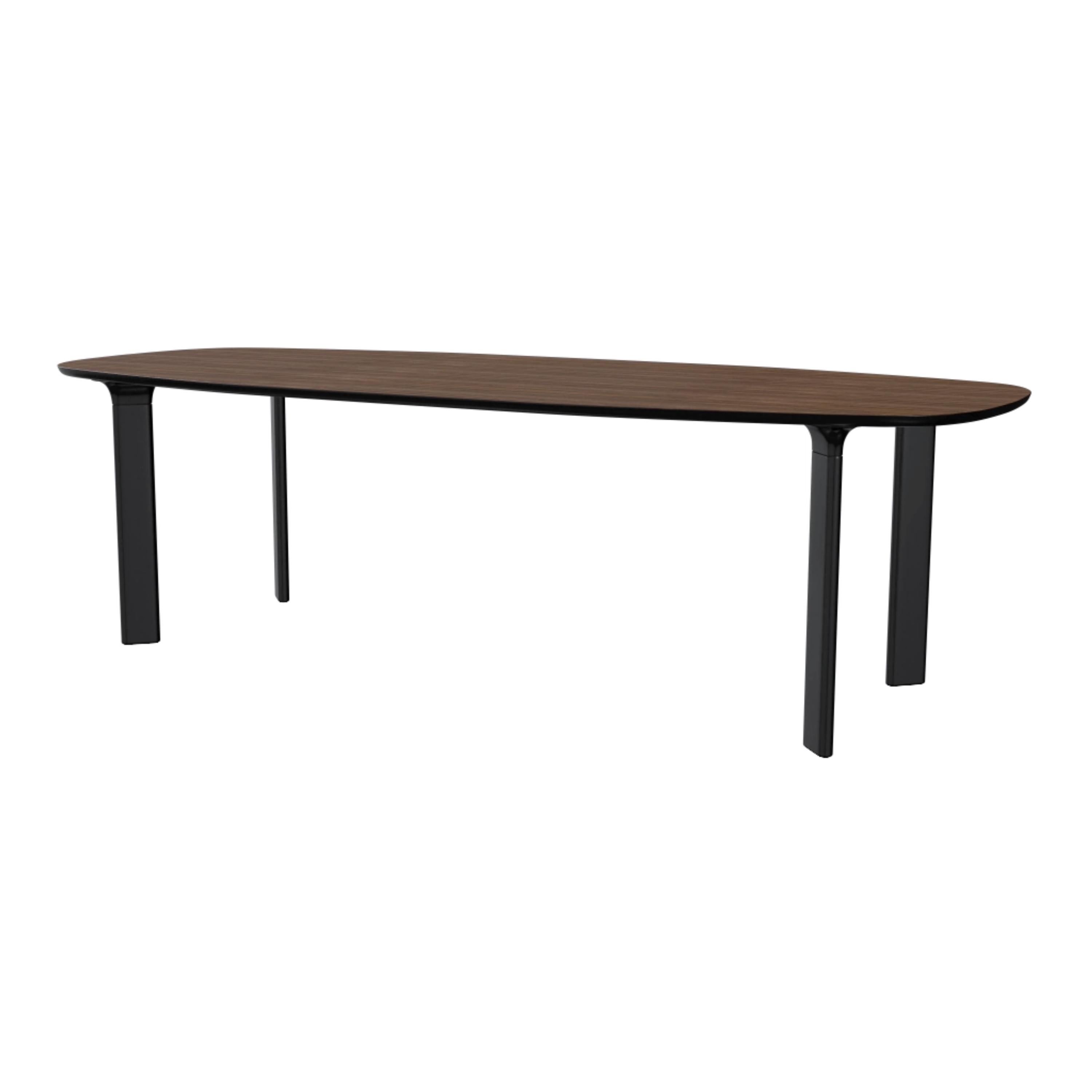 Analog™ | Dining table | JH83 | Walnut laminate | Walnut base