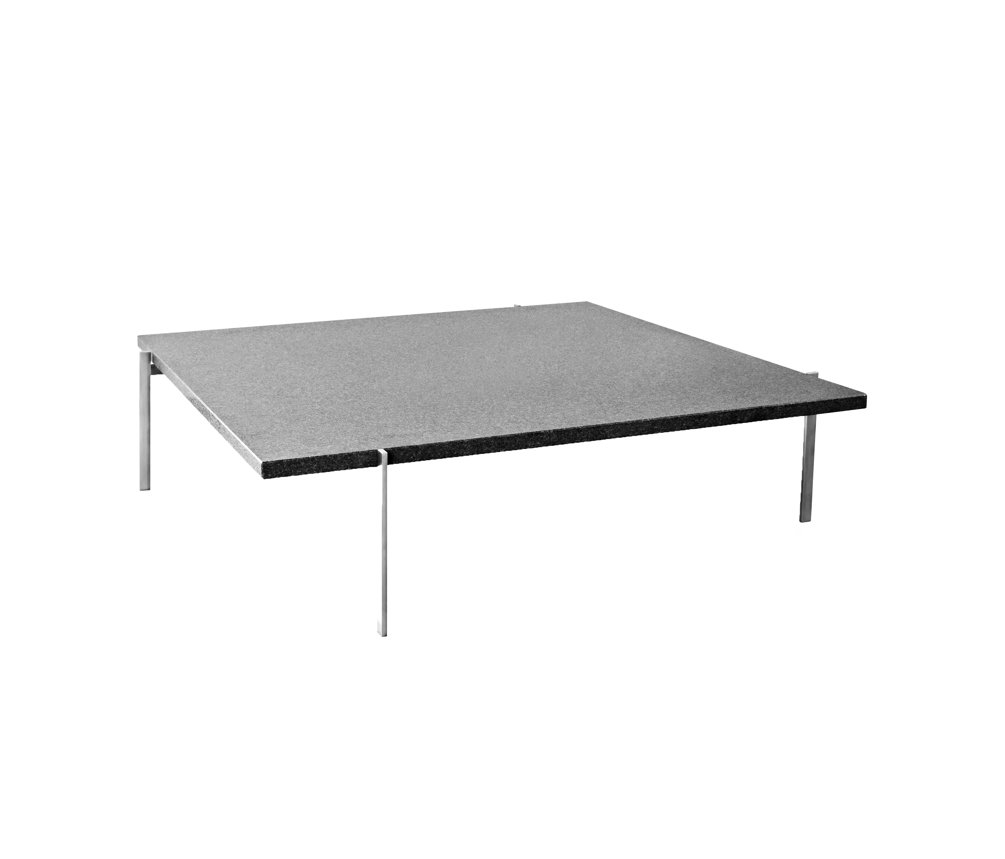Fritz Hansen - PK61A™ | Coffee table | Marble | Satin brushed stainelss steel base