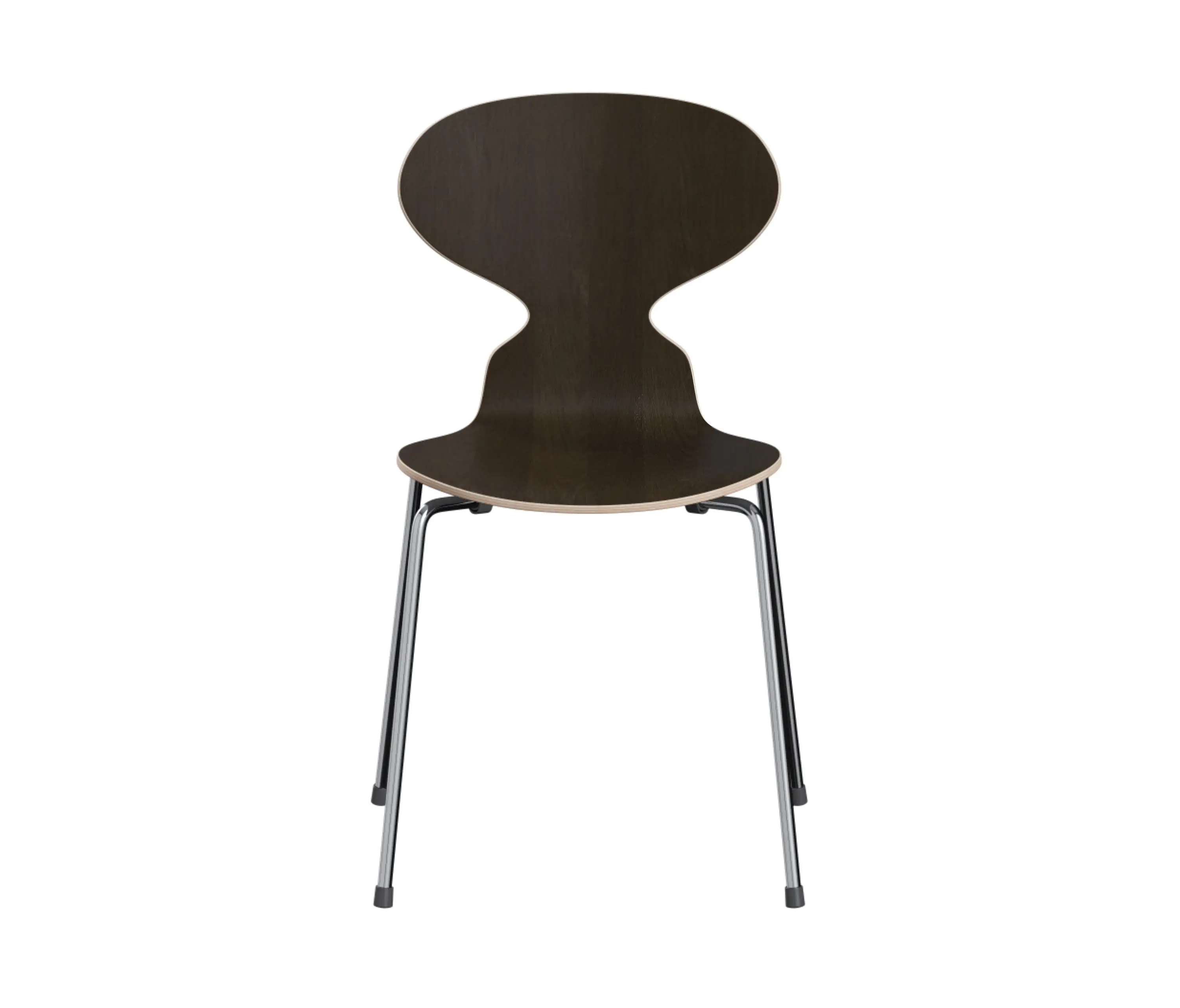 Fritz Hansen - Ant™ | Chair | 3101 | Dark stained oak veneer | Chrome base