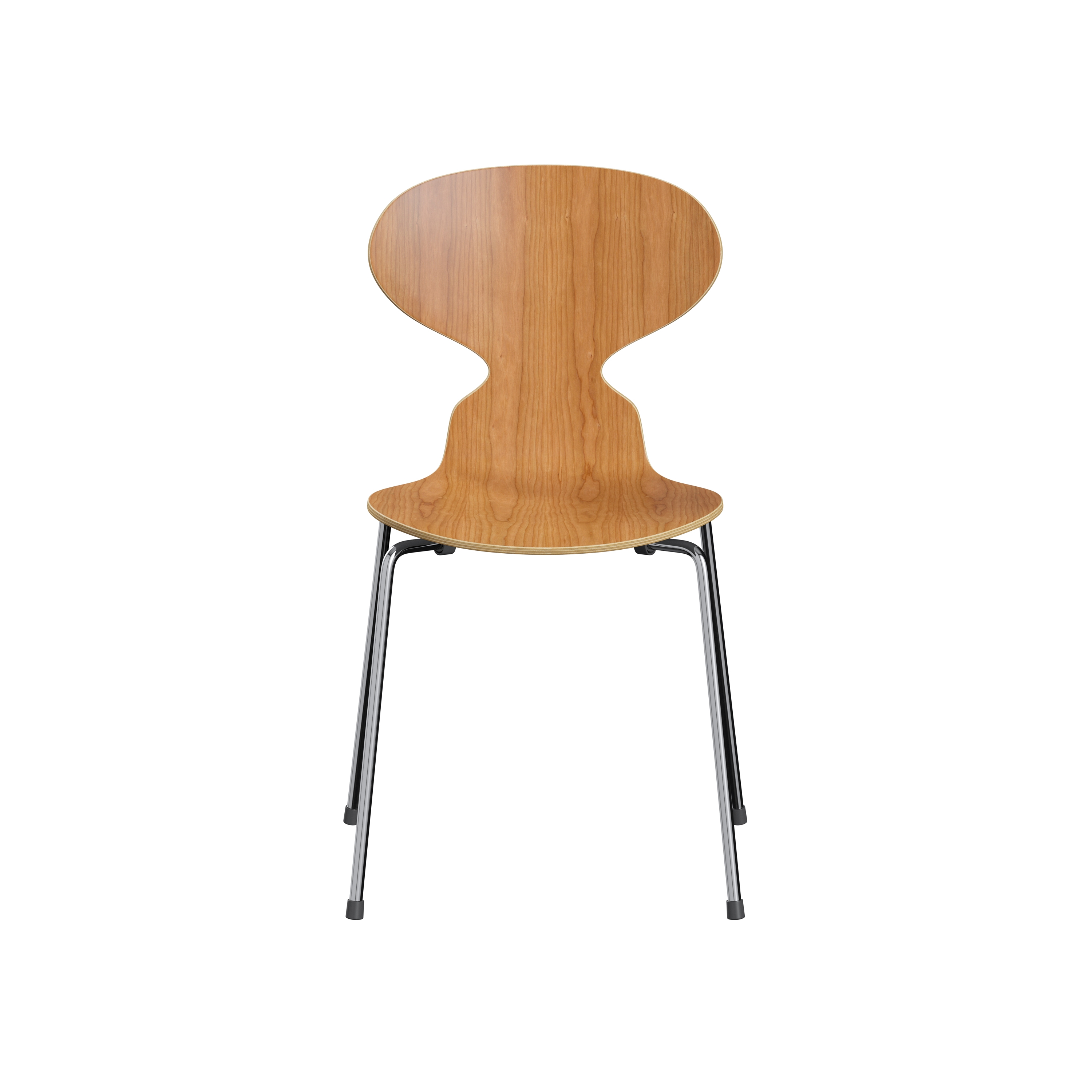 Ant™ | Chair | 3101 | Cherry veneer | Chrome base