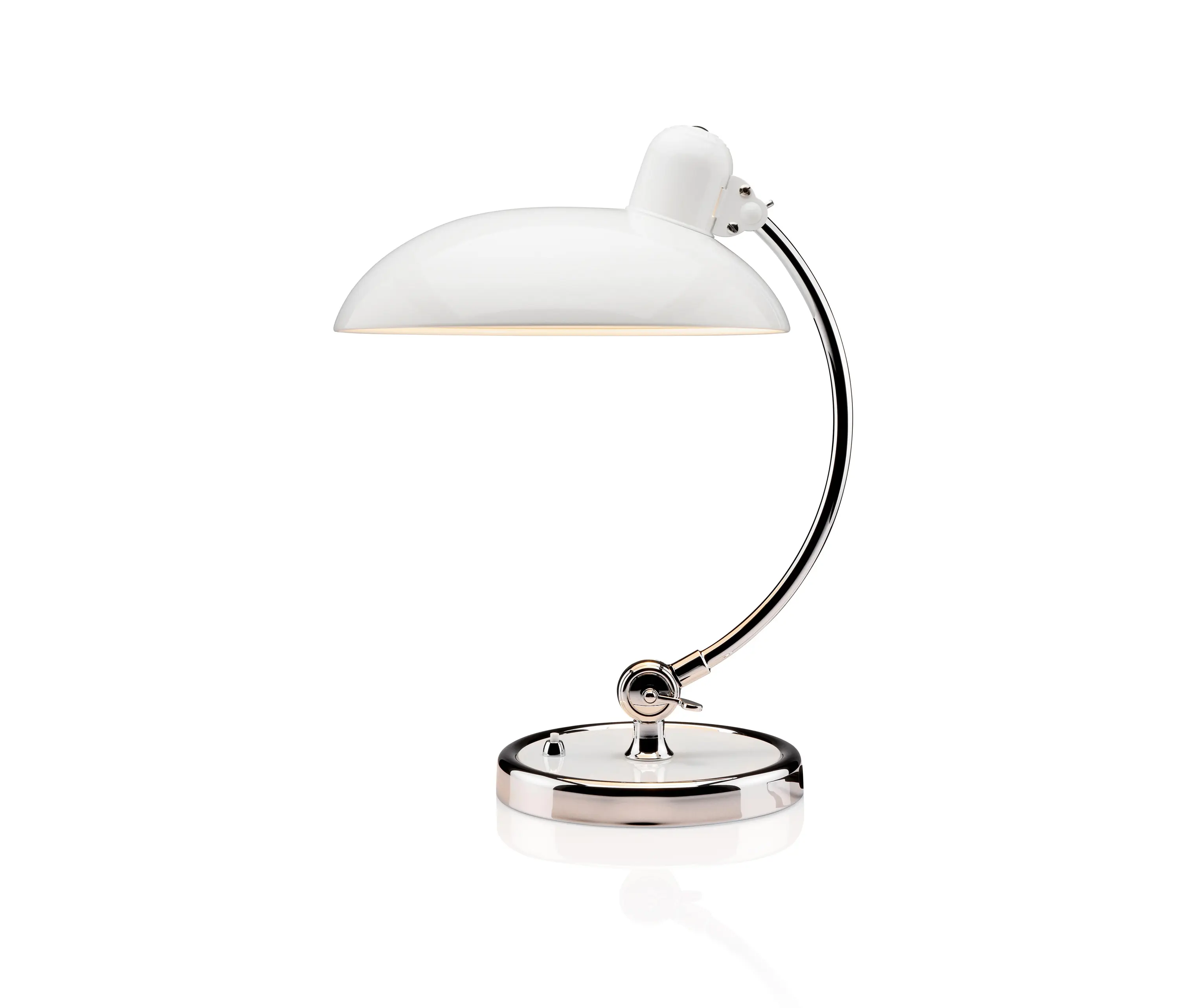 Fritz Hansen - Kaiser Idell™ | 6631-T | Table lamp | White | Chrome